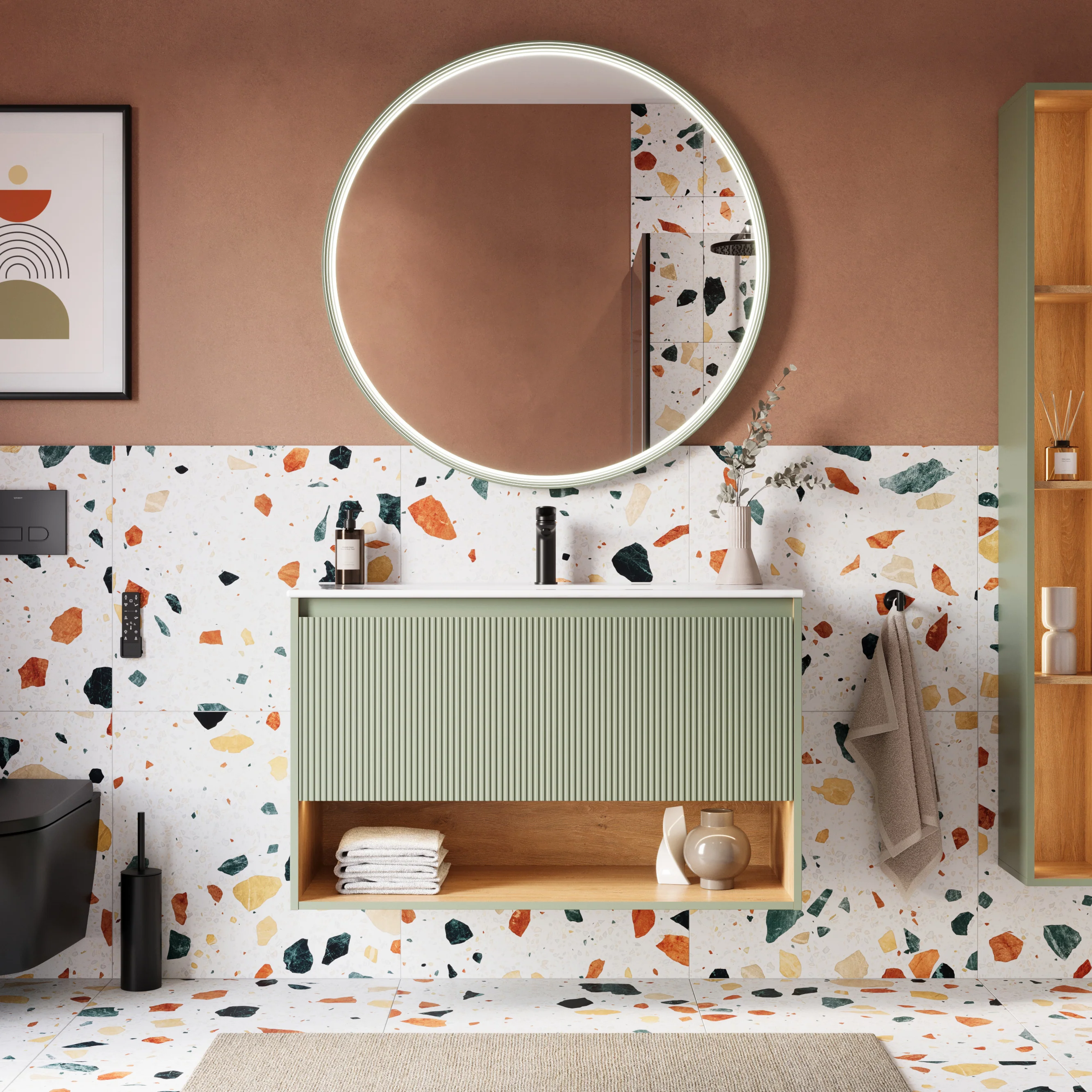 Duravit tvättställ med underskåp BELDIVO 100 cm - Image 14