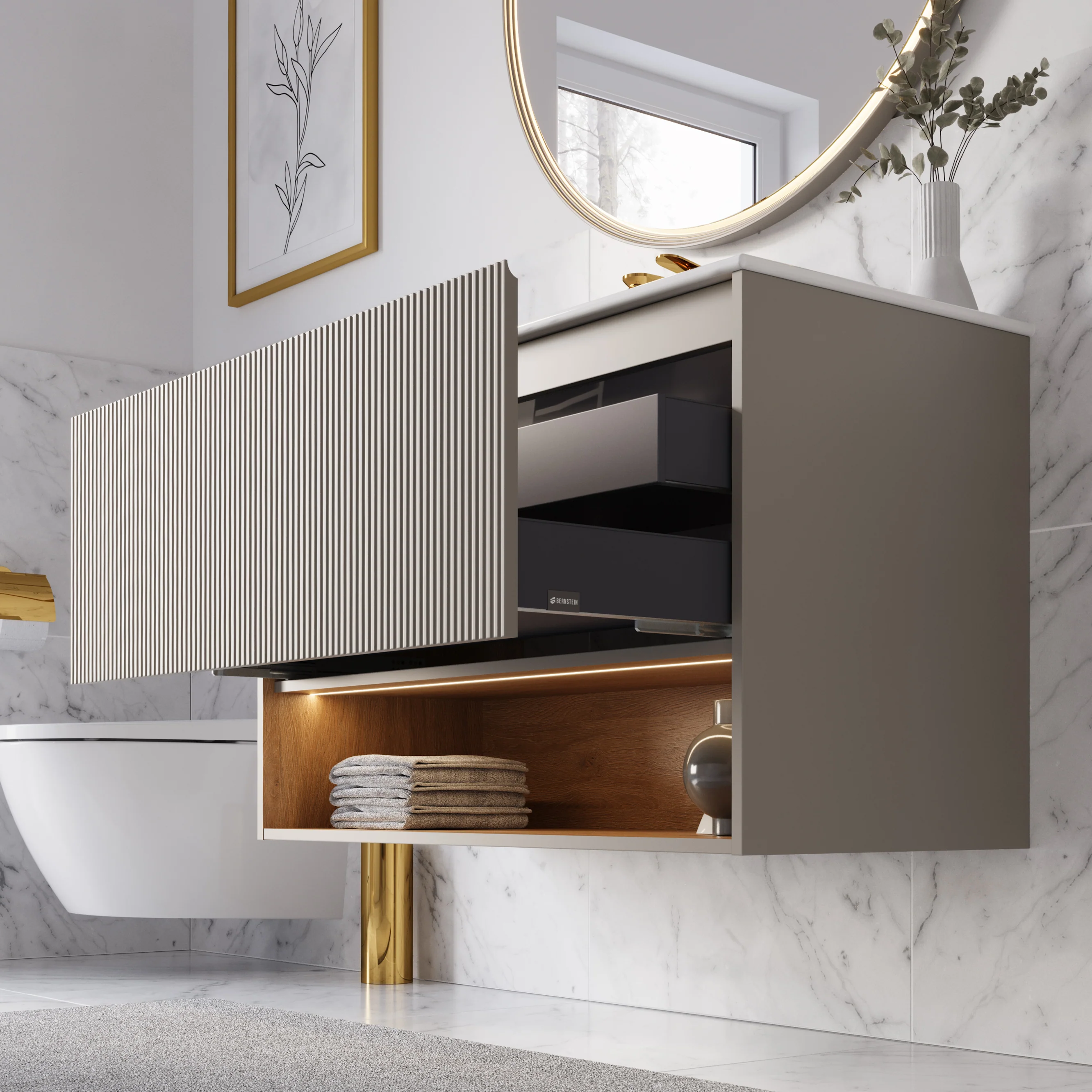 Duravit tvättställ med underskåp BELDIVO 100 cm - Image 20