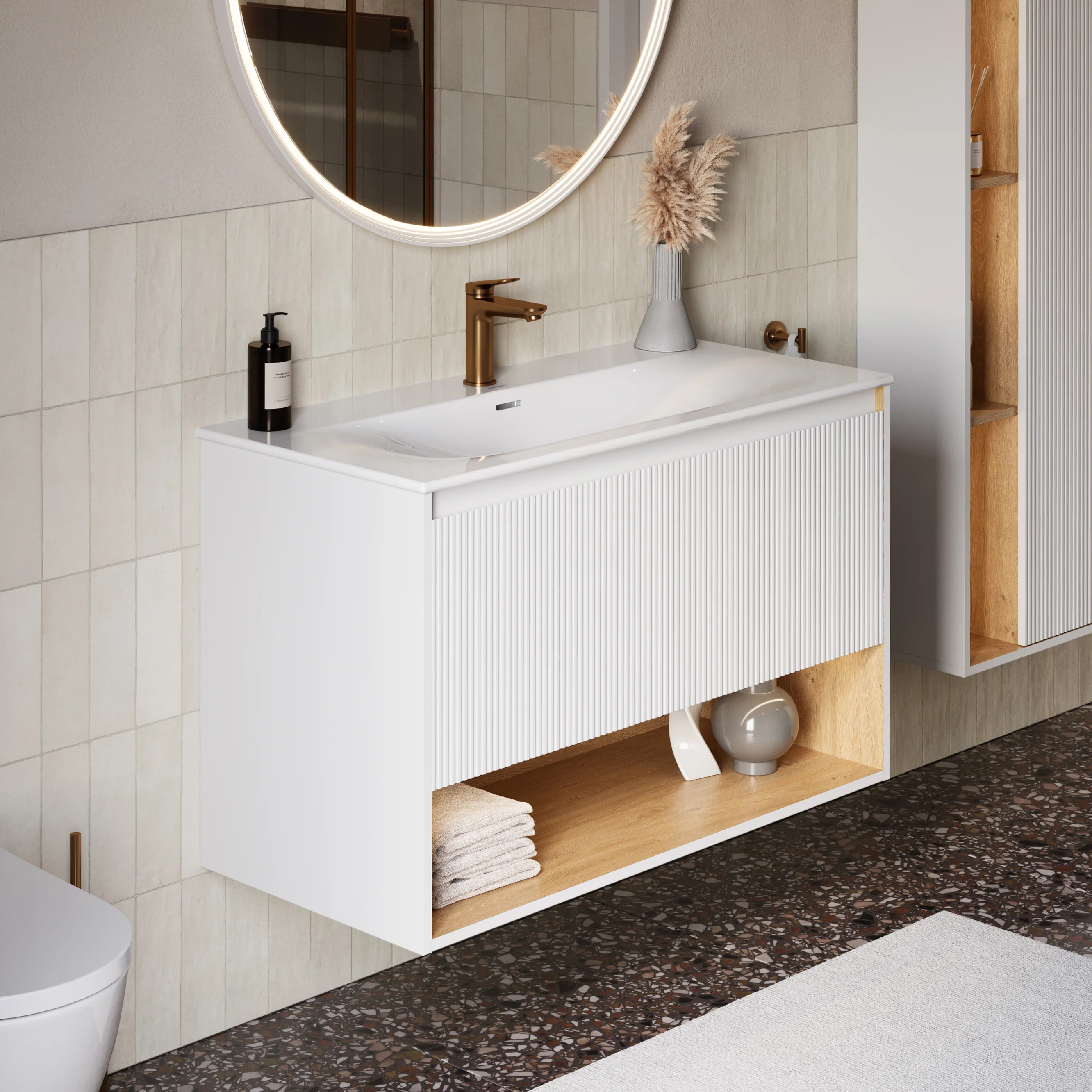 Duravit tvättställ med underskåp BELDIVO 100 cm - Image 21