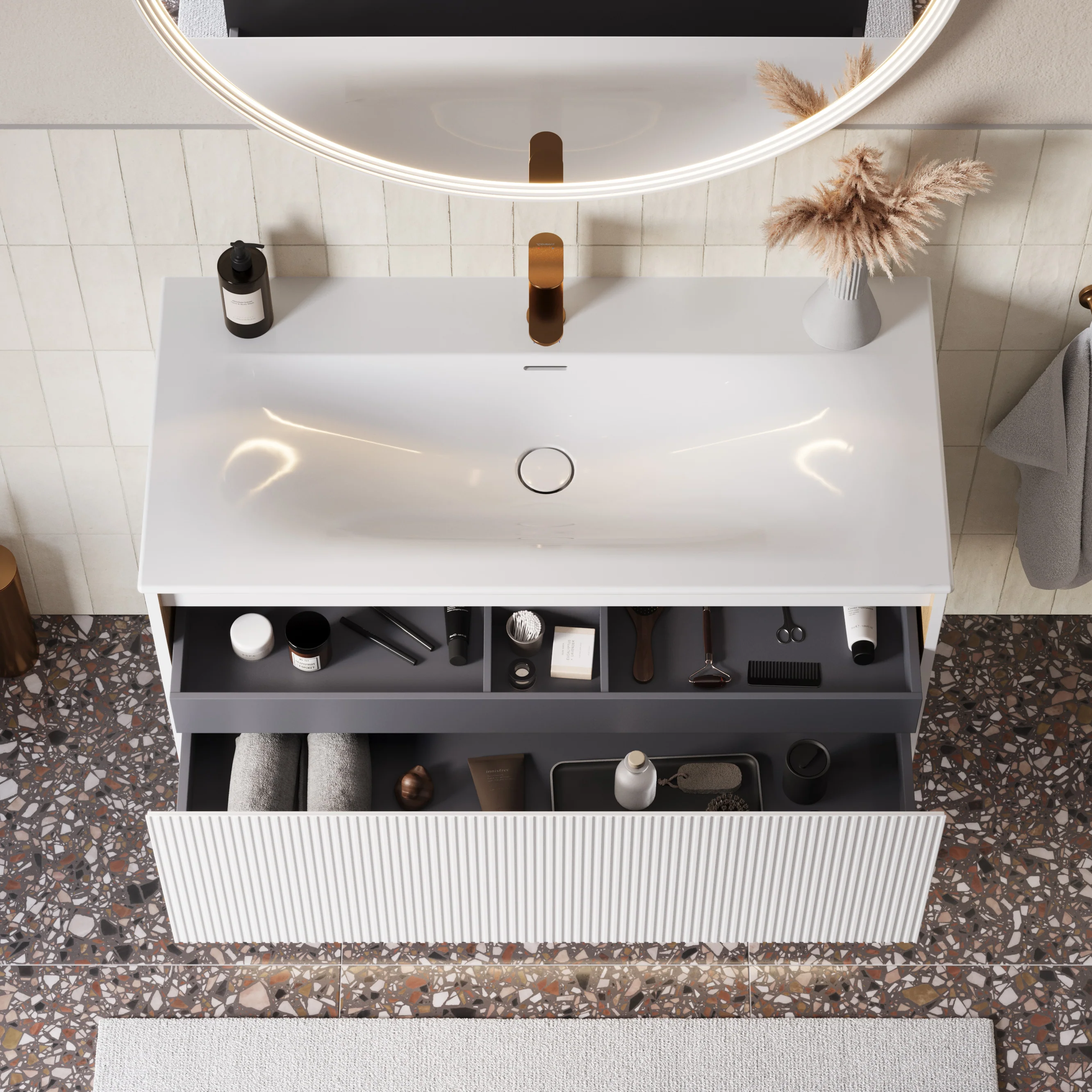 Duravit tvättställ med underskåp BELDIVO 100 cm - Image 23