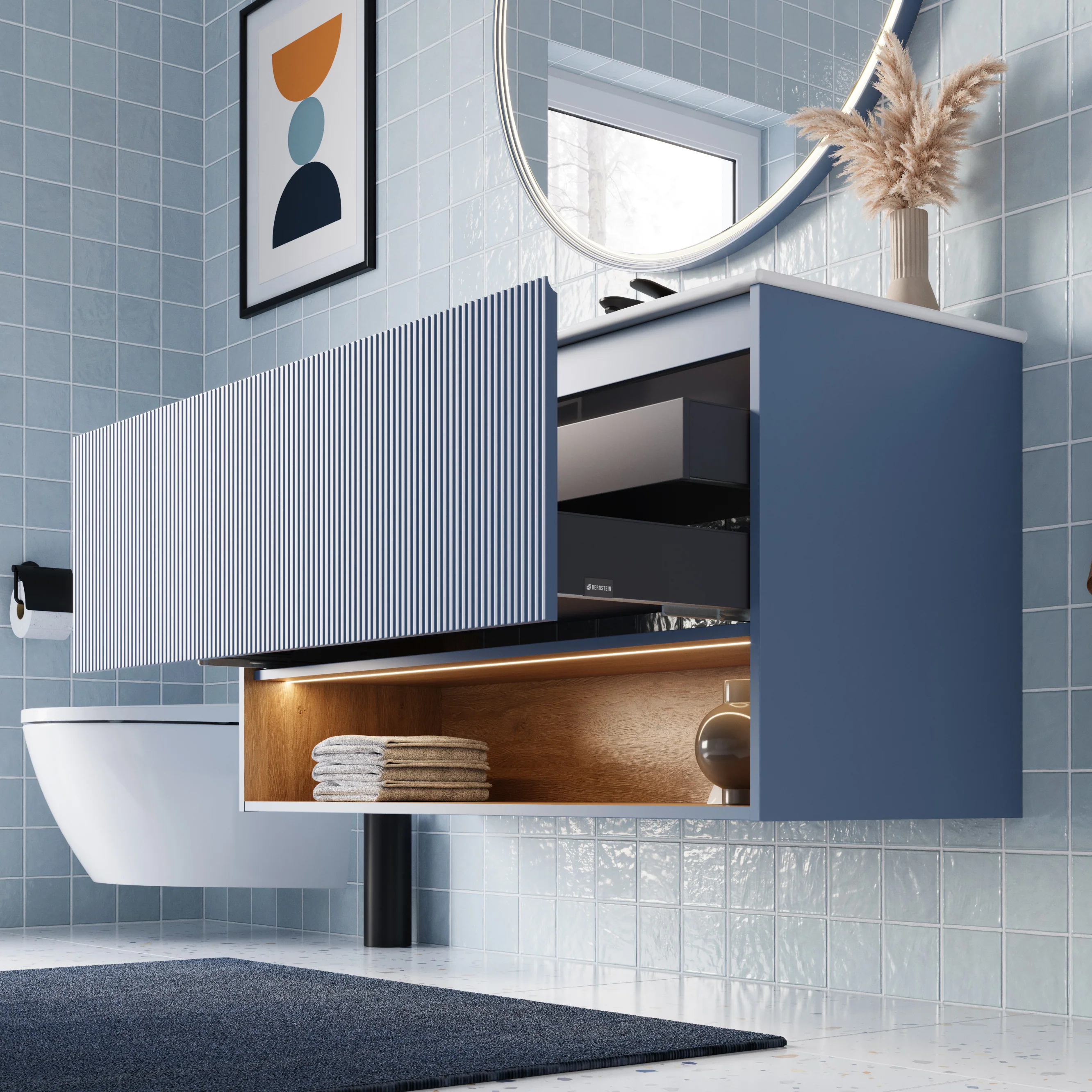 Duravit tvättställ med underskåp BELDIVO 120 cm - Image 12
