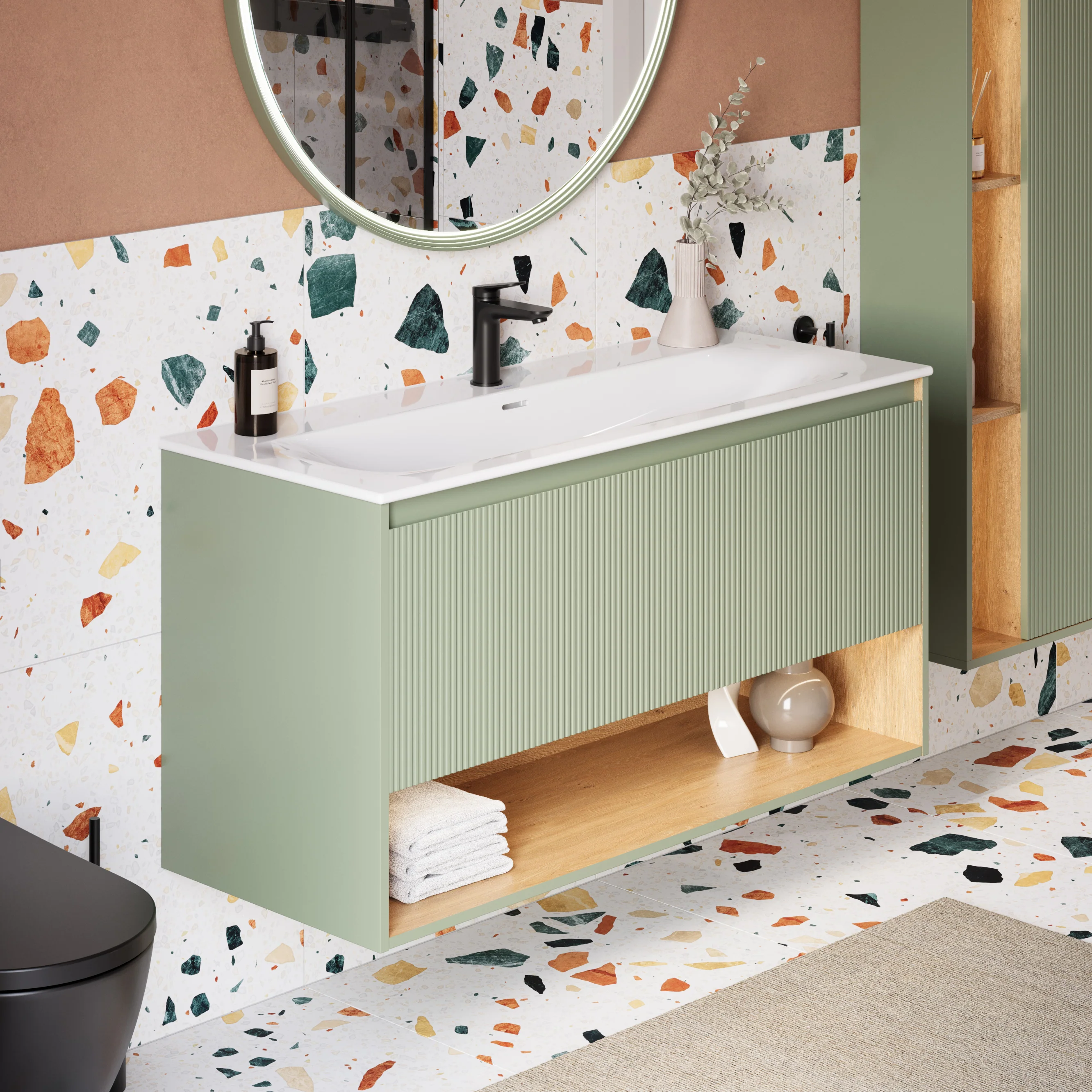 Duravit tvättställ med underskåp BELDIVO 120 cm - Image 13