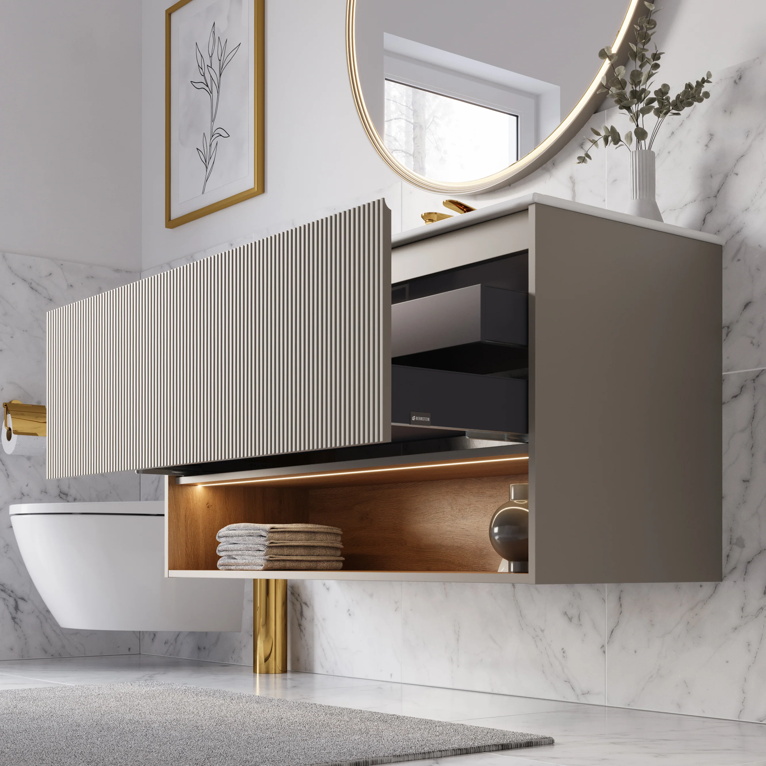 Duravit tvättställ med underskåp BELDIVO 120 cm - Image 20