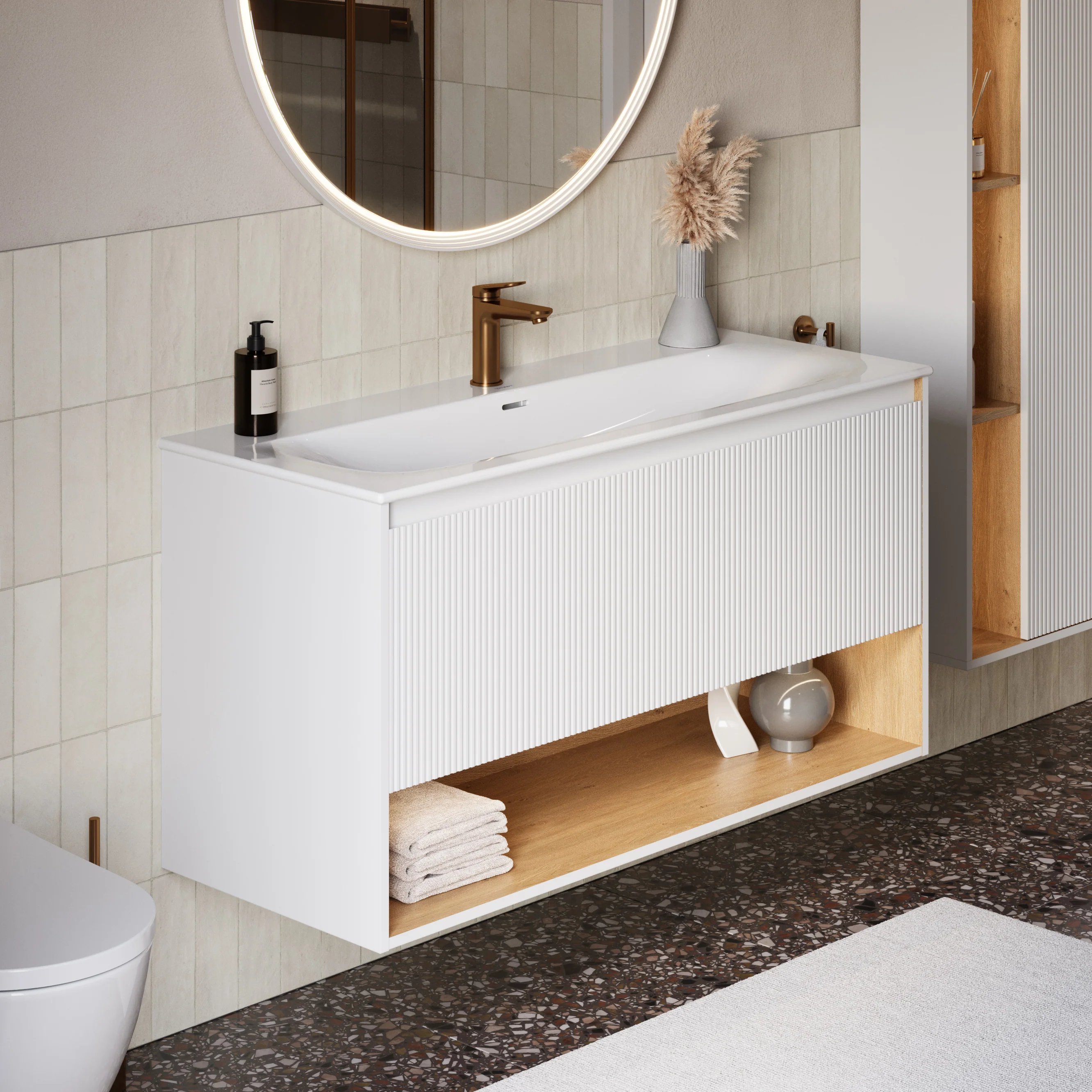 Duravit tvättställ med underskåp BELDIVO 120 cm - Image 21