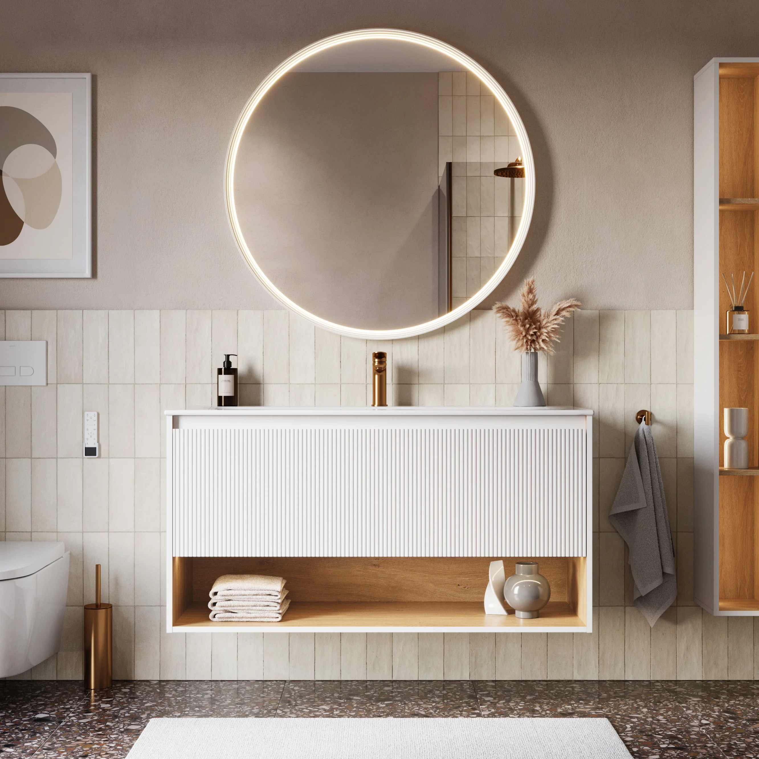 Duravit tvättställ med underskåp BELDIVO 120 cm - Image 22