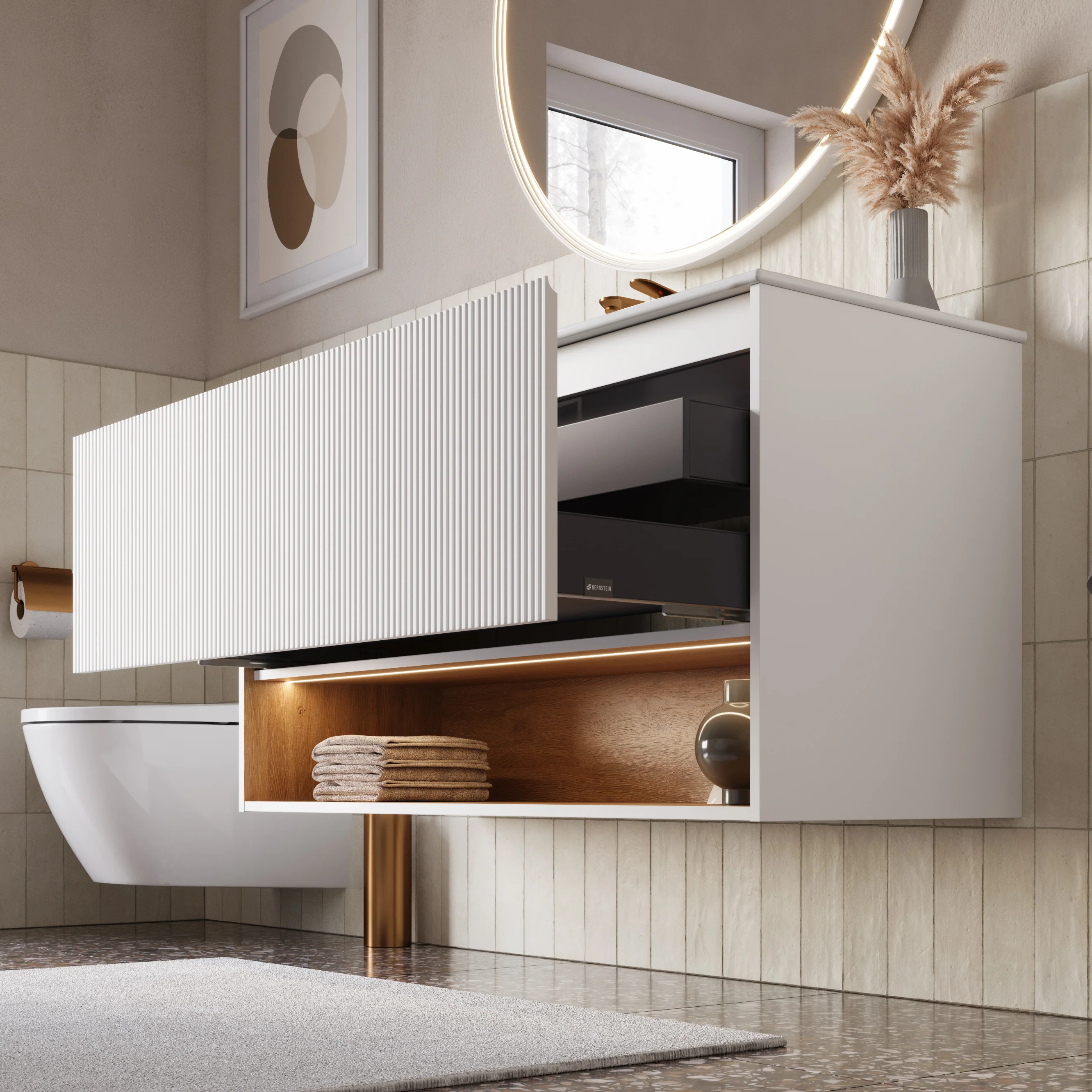 Duravit tvättställ med underskåp BELDIVO 120 cm - Image 24
