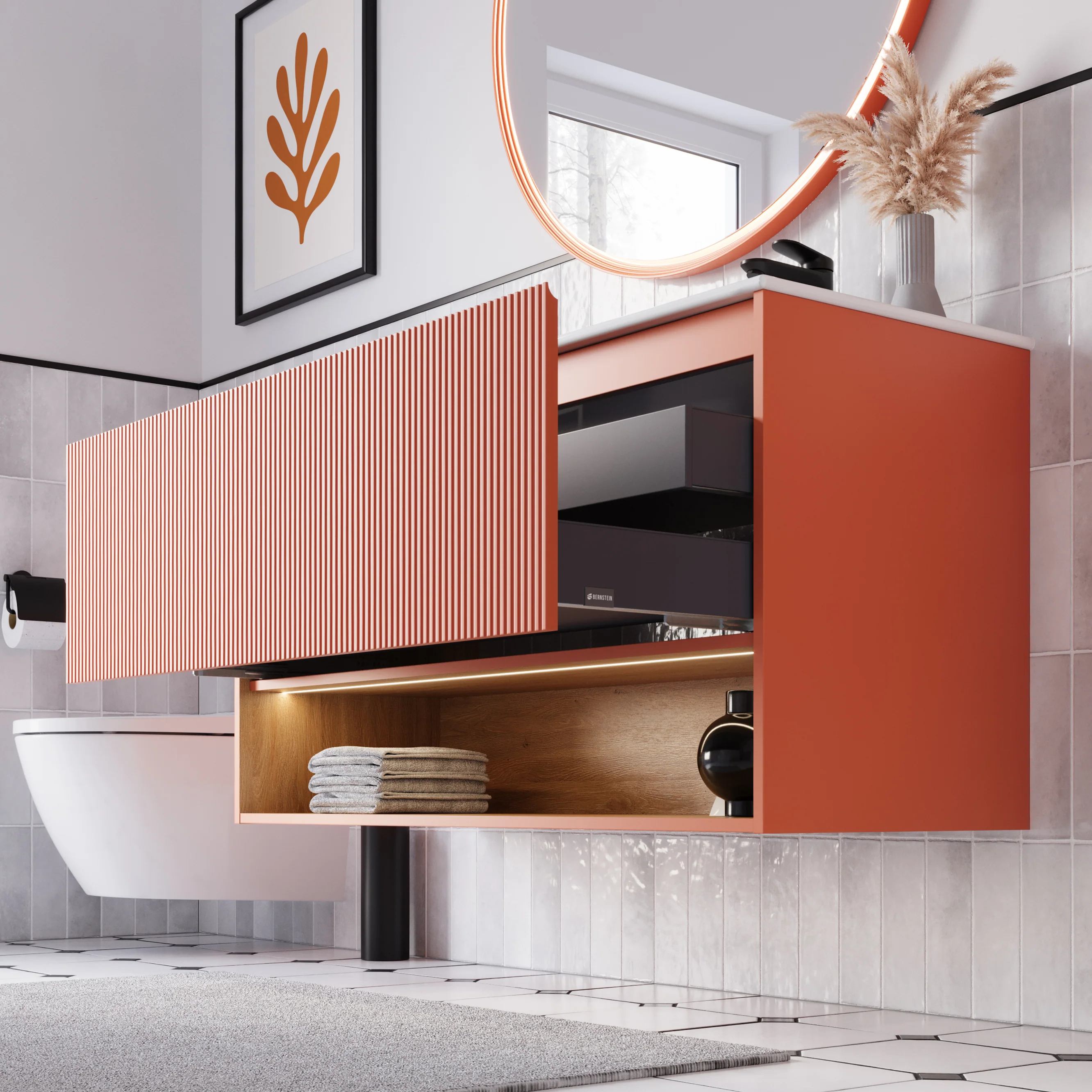 Duravit tvättställ med underskåp BELDIVO 120 cm - Image 34