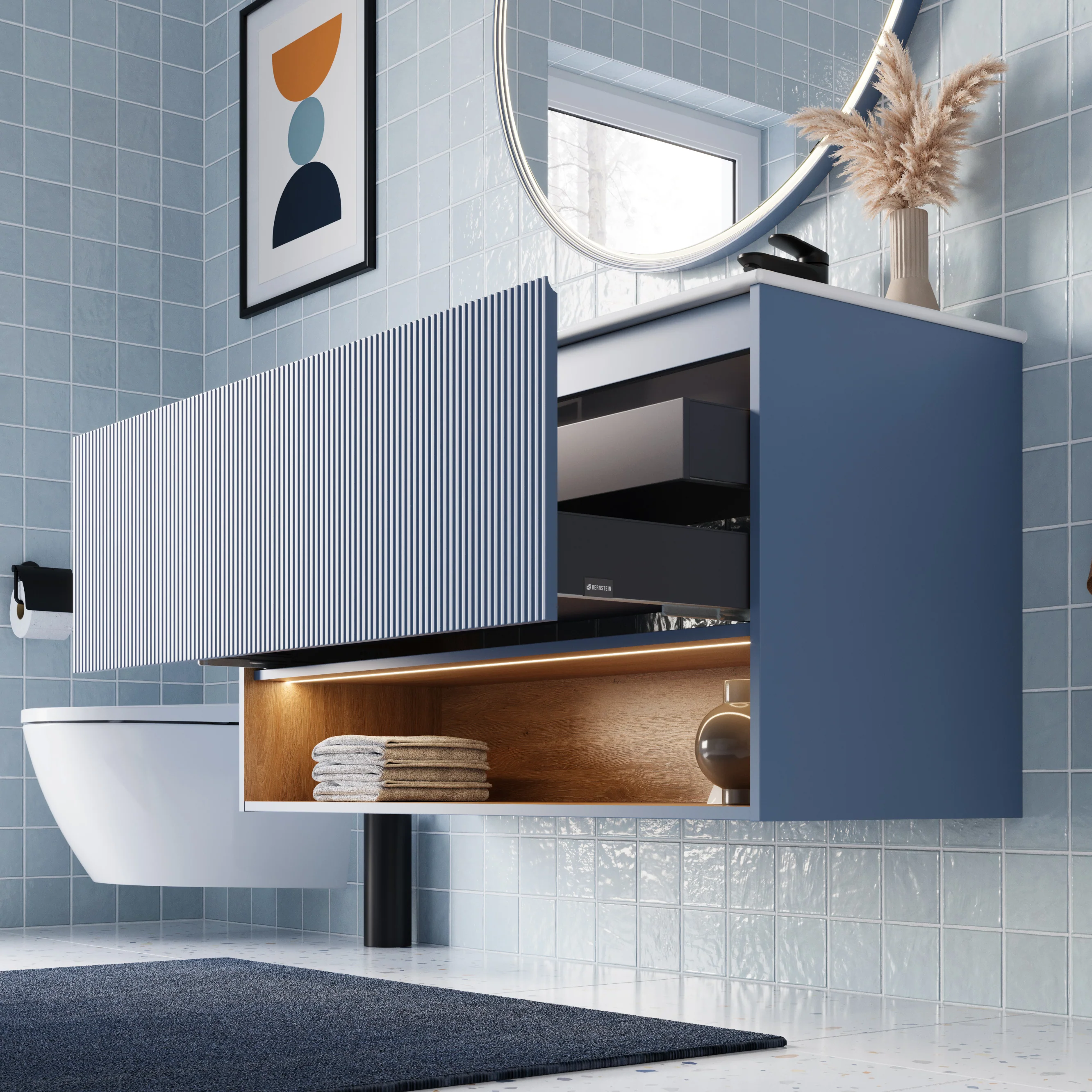 Duravit tvättställ med underskåp BELDIVO 120 cm - Image 38