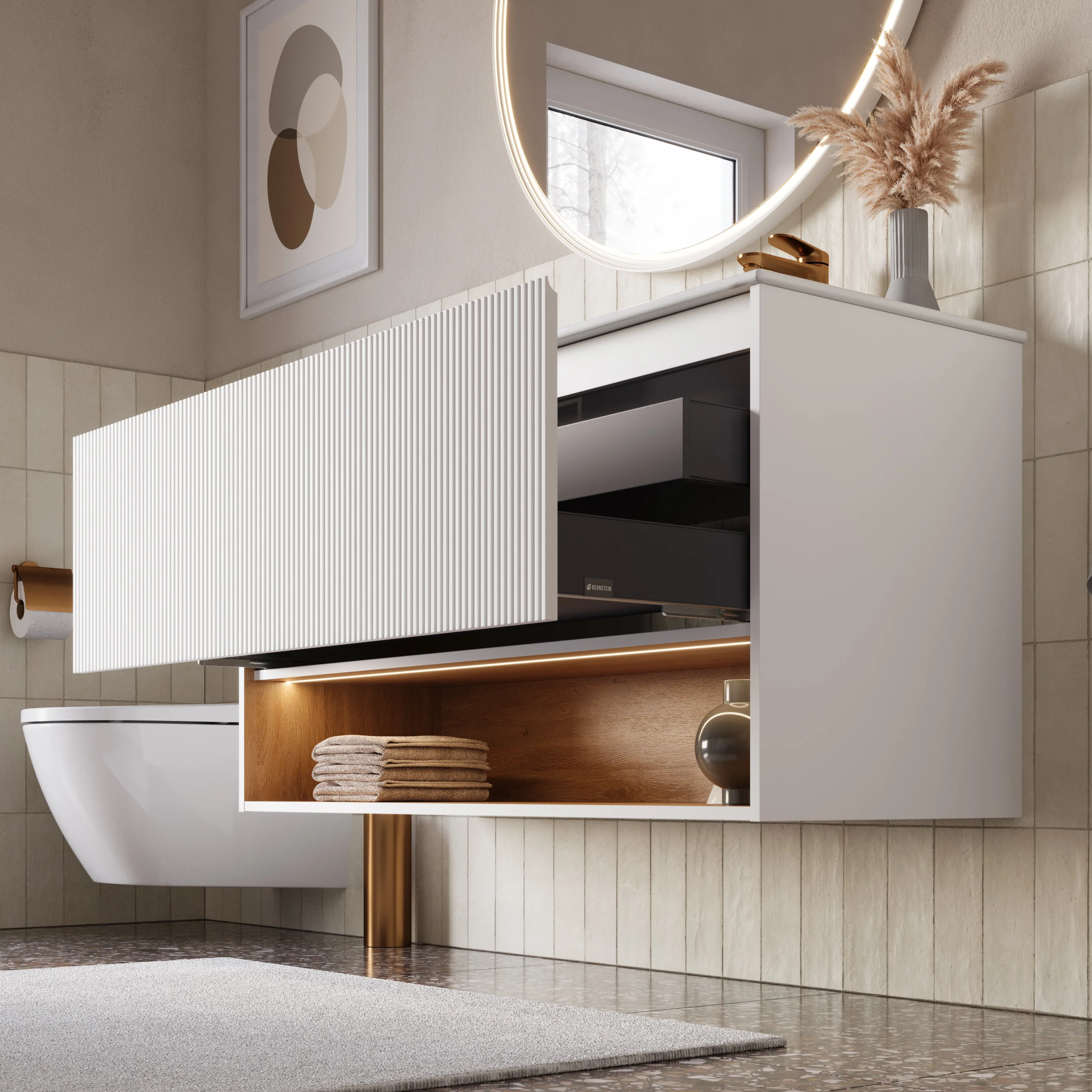 Duravit tvättställ med underskåp BELDIVO 120 cm - Image 49