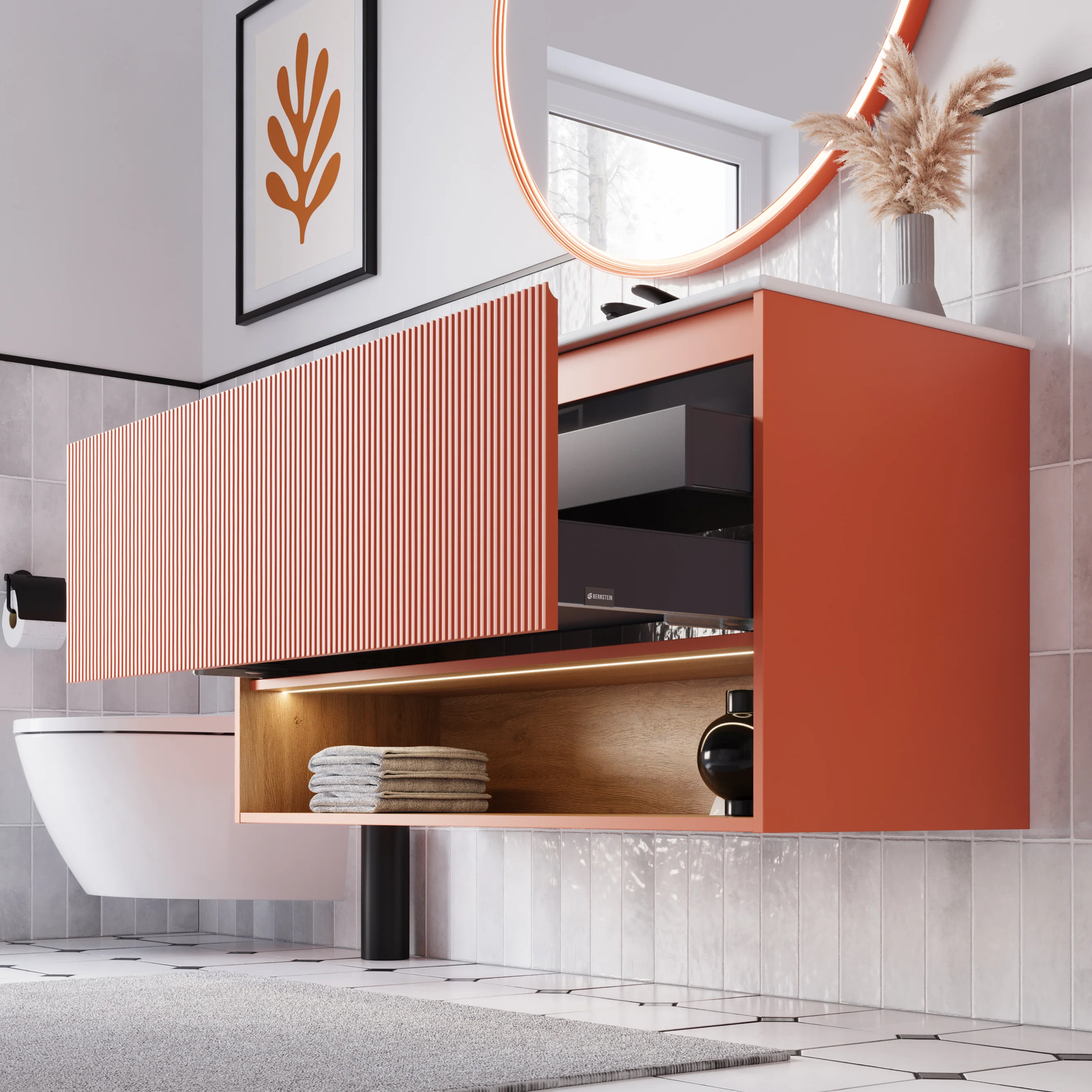 Duravit tvättställ med underskåp BELDIVO 120 cm - Image 8