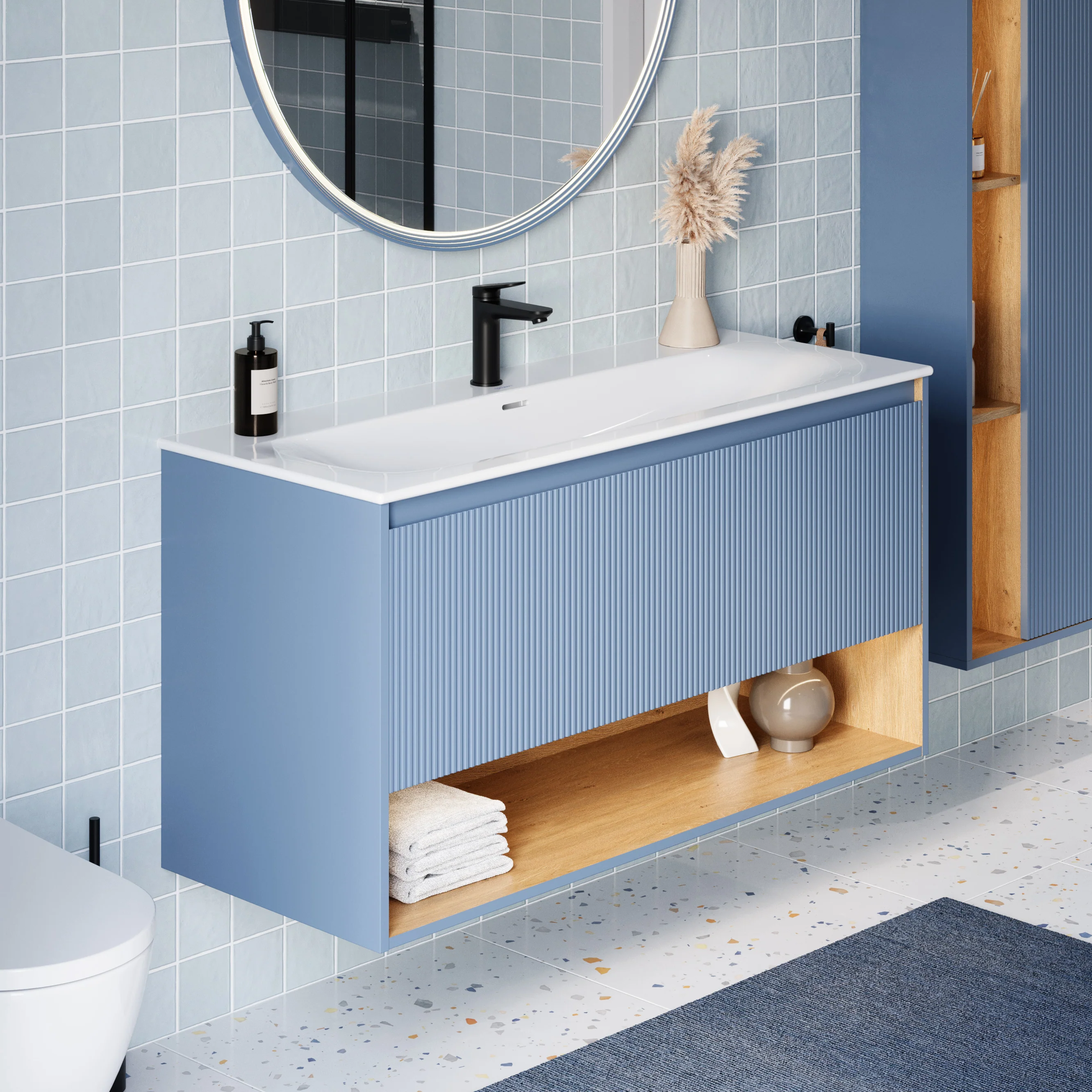 Duravit tvättställ med underskåp BELDIVO 120 cm - Image 9