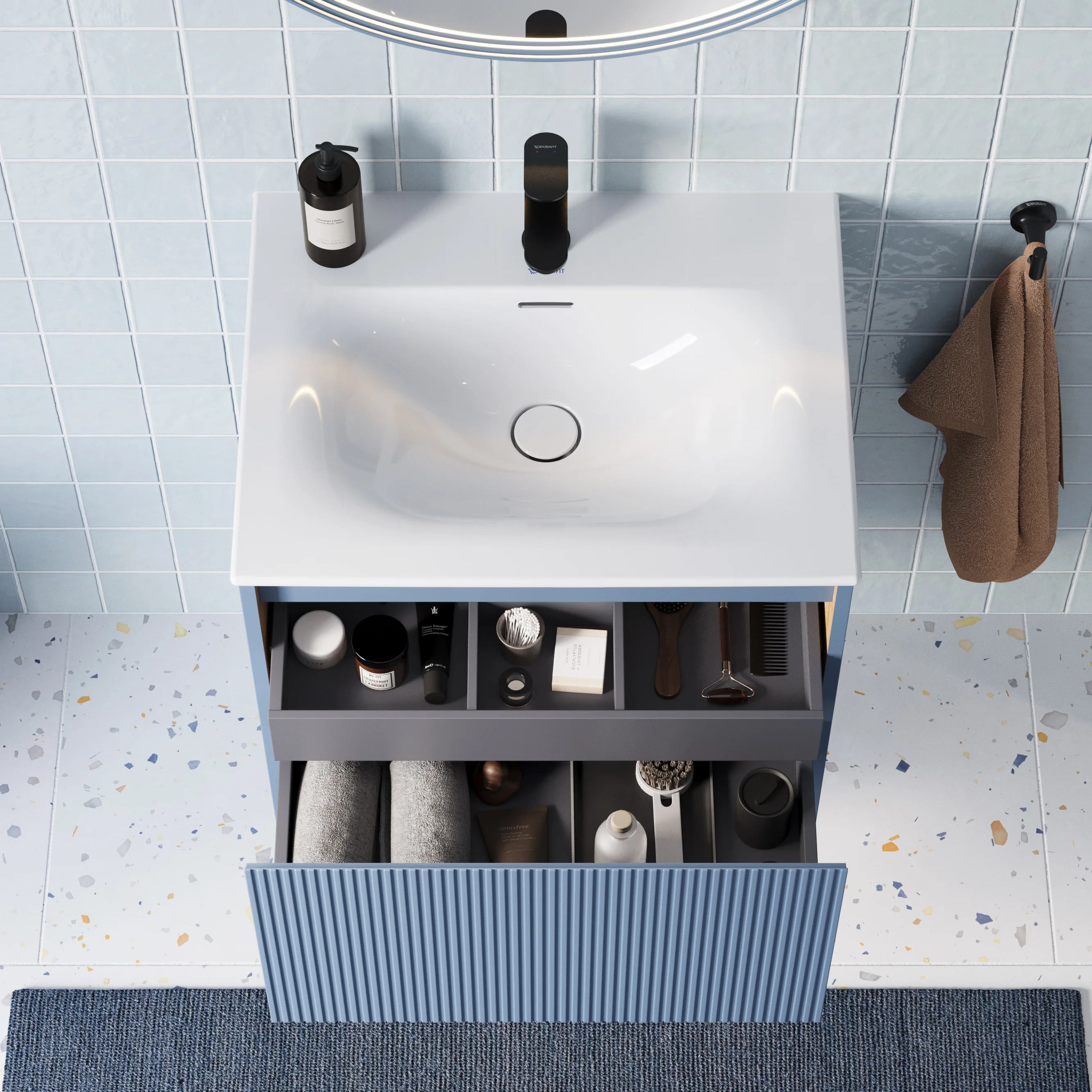 Duravit tvättställ med underskåp BELDIVO 60 cm - Image 11