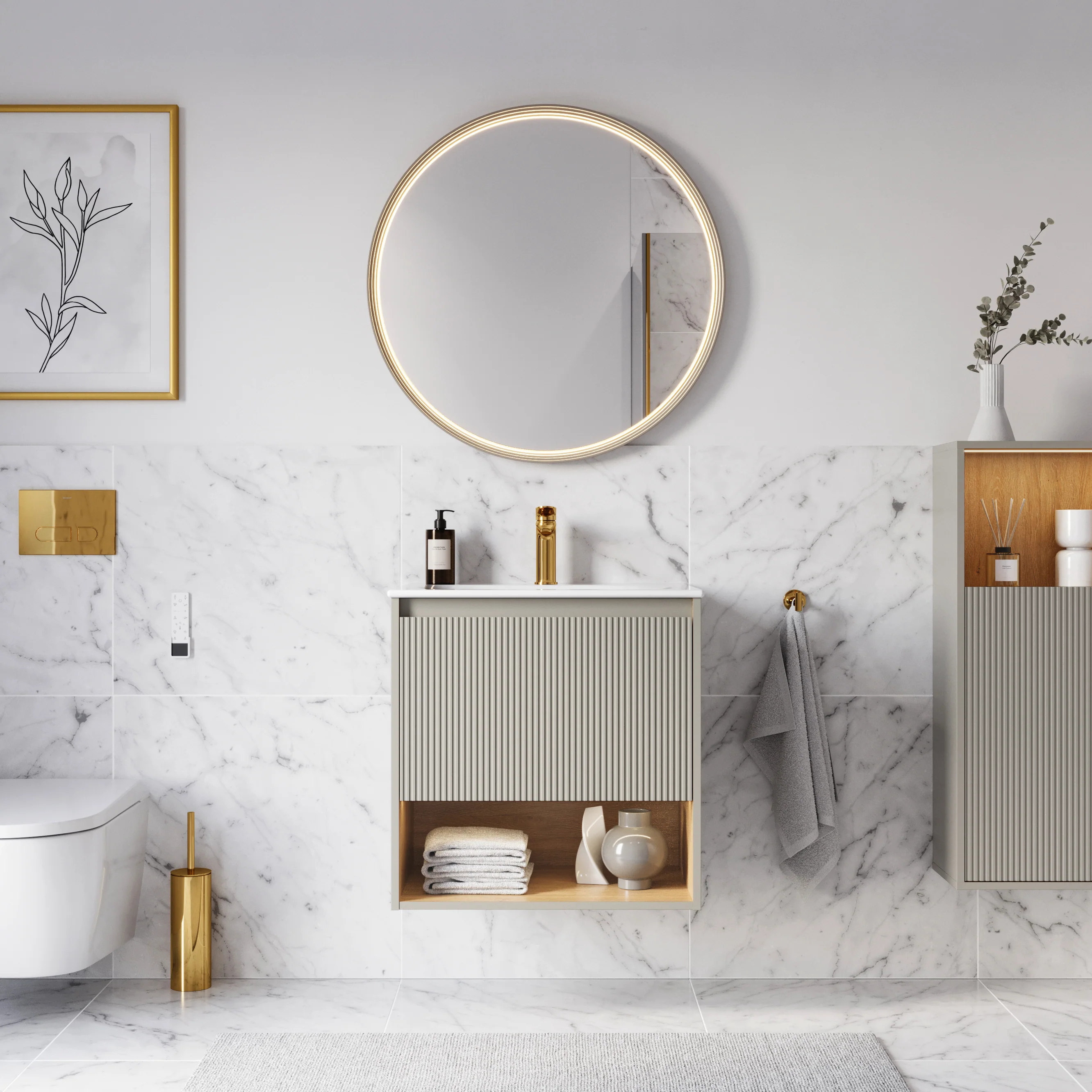 Duravit tvättställ med underskåp BELDIVO 60 cm - Image 17