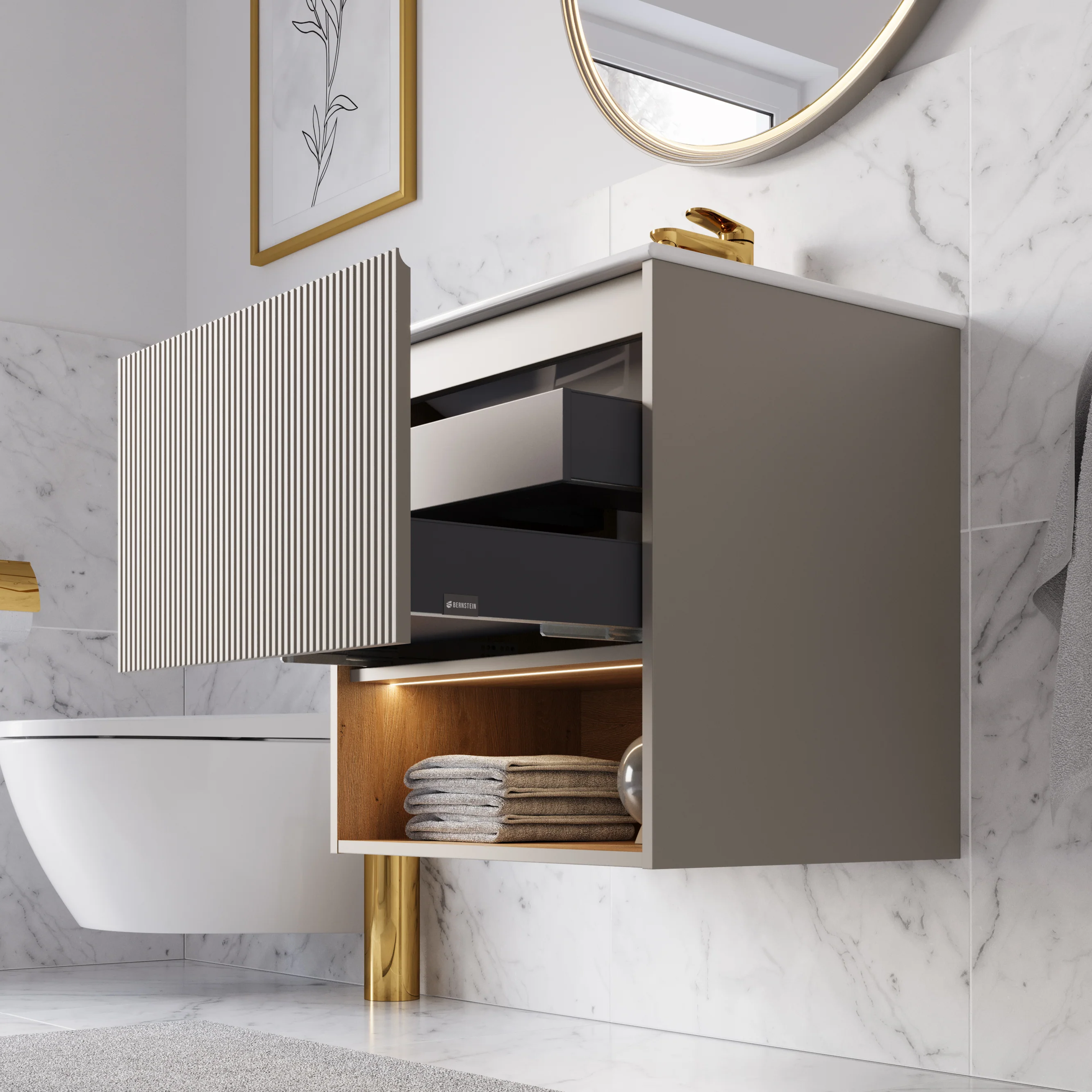 Duravit tvättställ med underskåp BELDIVO 60 cm - Image 19