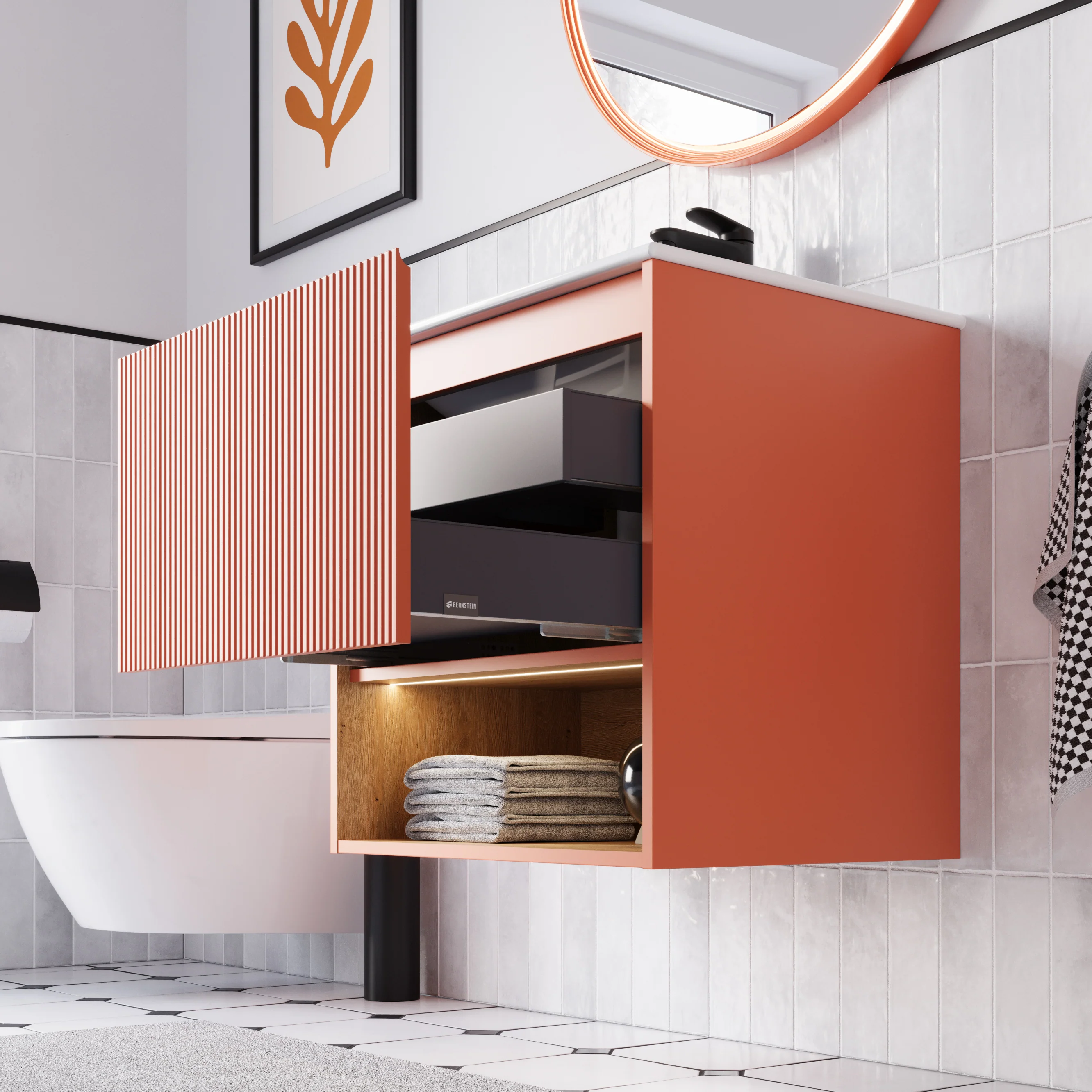 Duravit tvättställ med underskåp BELDIVO 60 cm - Image 8
