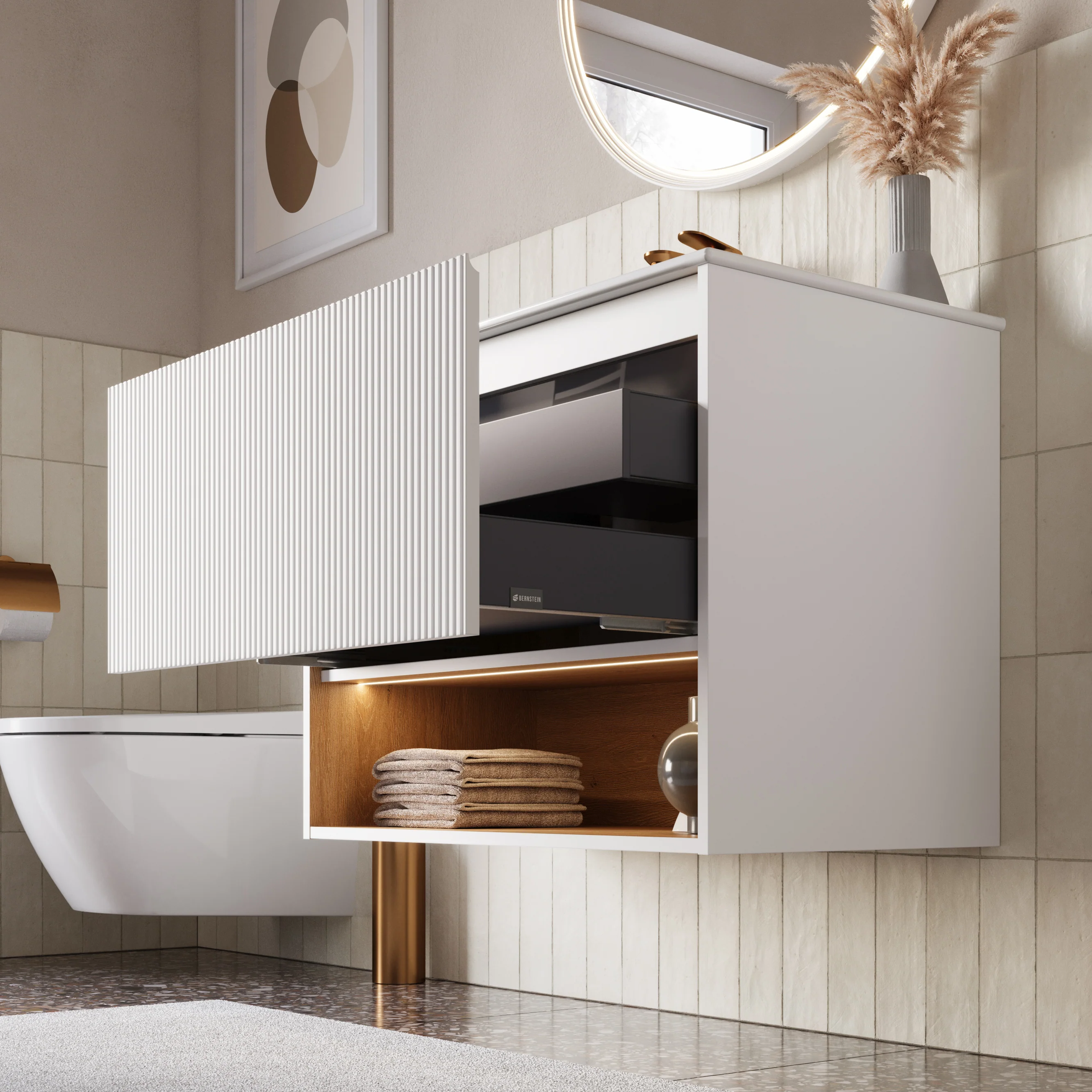 Duravit tvättställ med underskåp BELDIVO 80 cm - Image 24