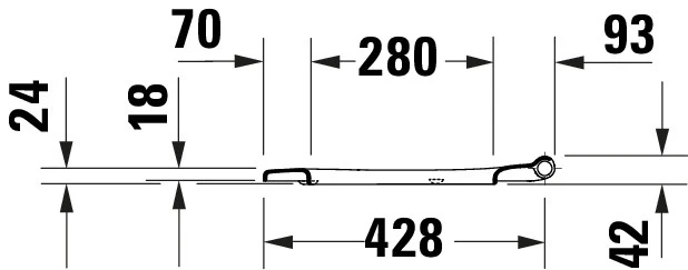 Duravit Univavo universal toalettsits med mjukstängning - Image 7