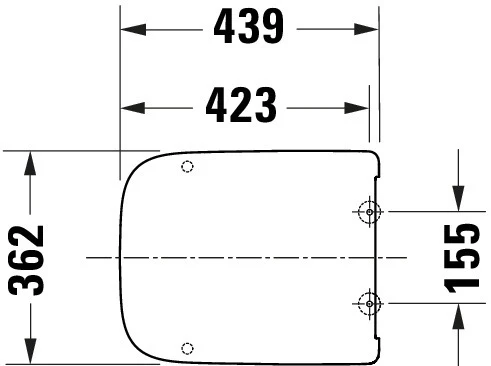 Duravit Univavo universal toalettsits med mjukstängning - Image 4