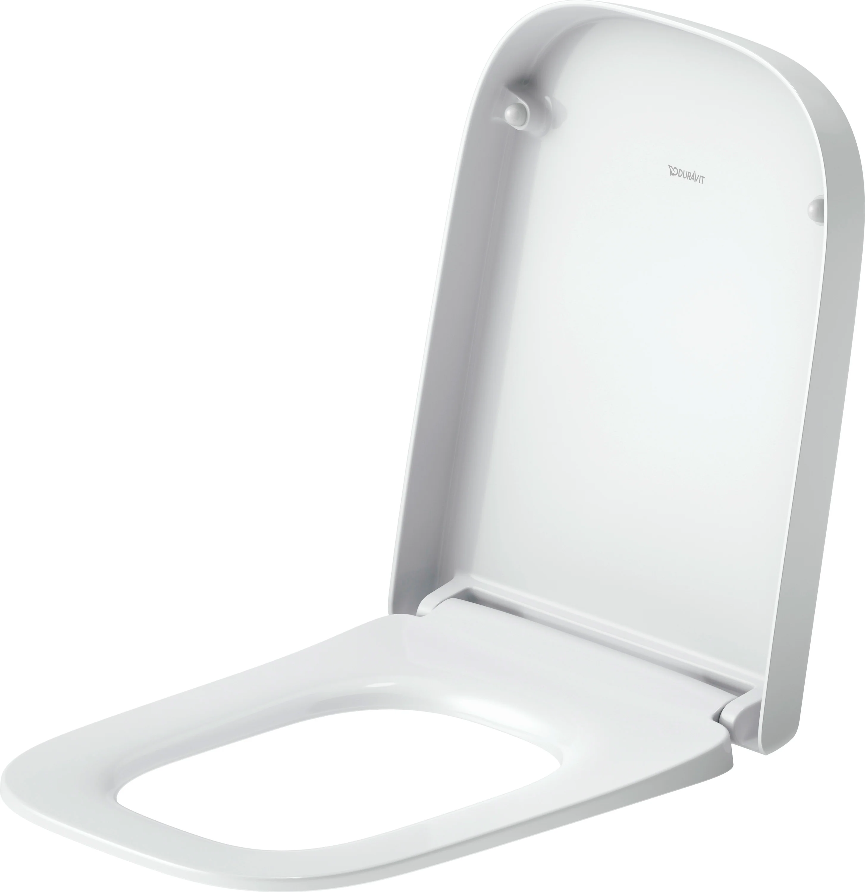 Duravit Univavo universell toalettsits med mjukstängning, fyrkantig  - Image 2