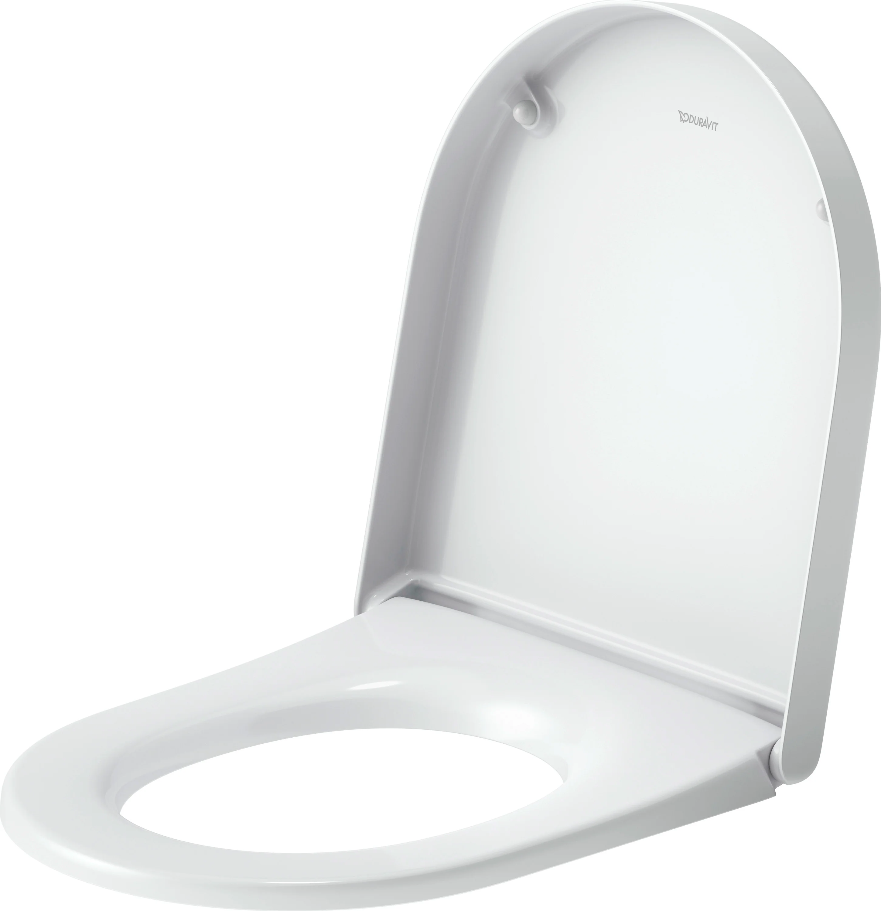 Duravit Univavo universell toalettsits med mjukstängning, rund - Image 2