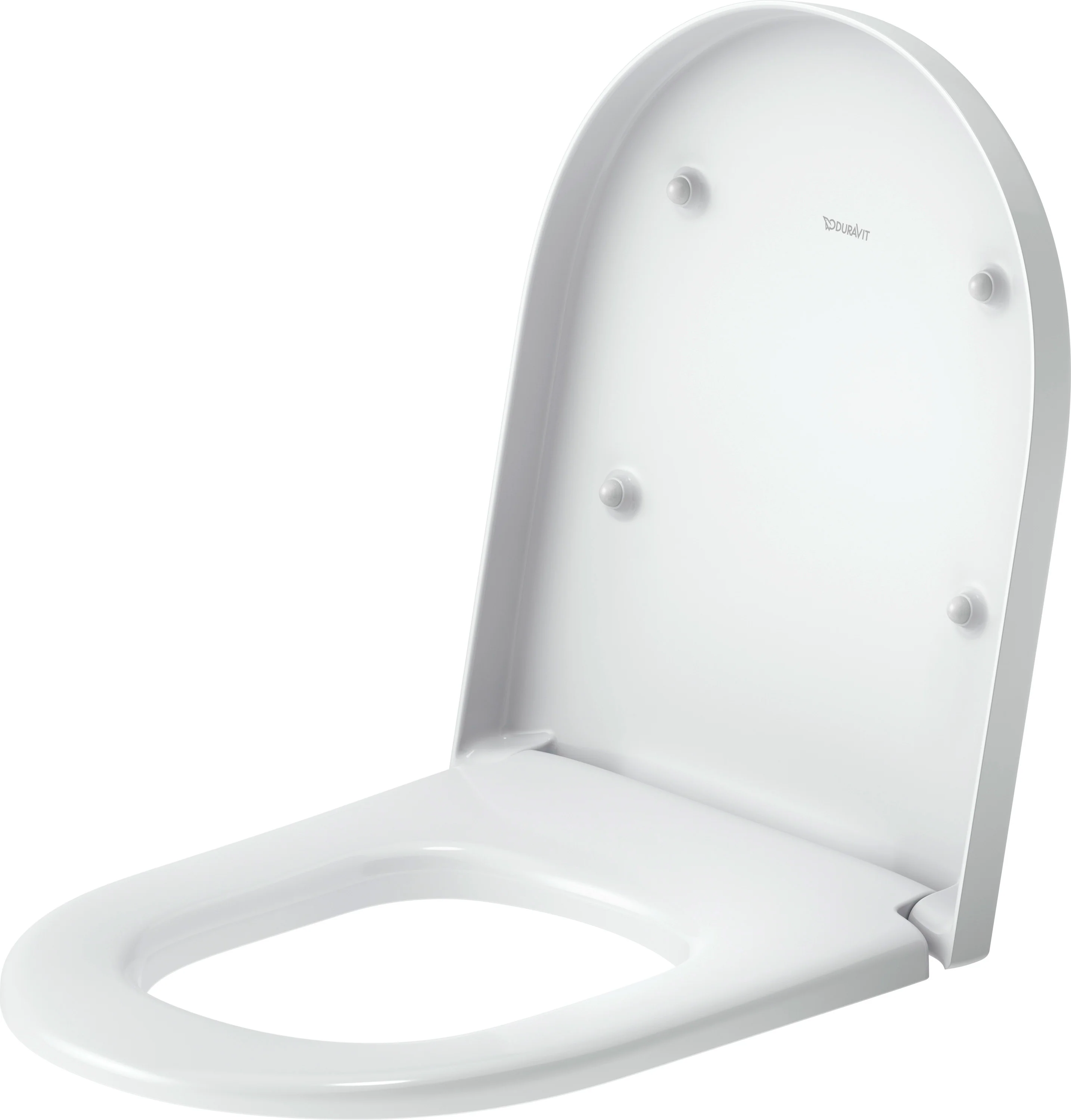 Duravit Univavo universell toalettsits med soft-close, rund - Image 2