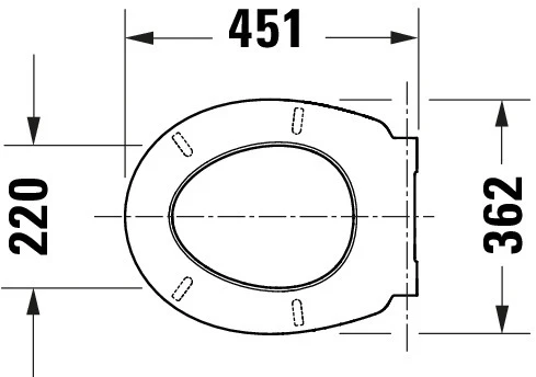 Duravit Univavo universell WC-sits med mjukstängningsmekanism - Image 5