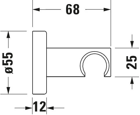Duravit Universal duschhållare - Image 8