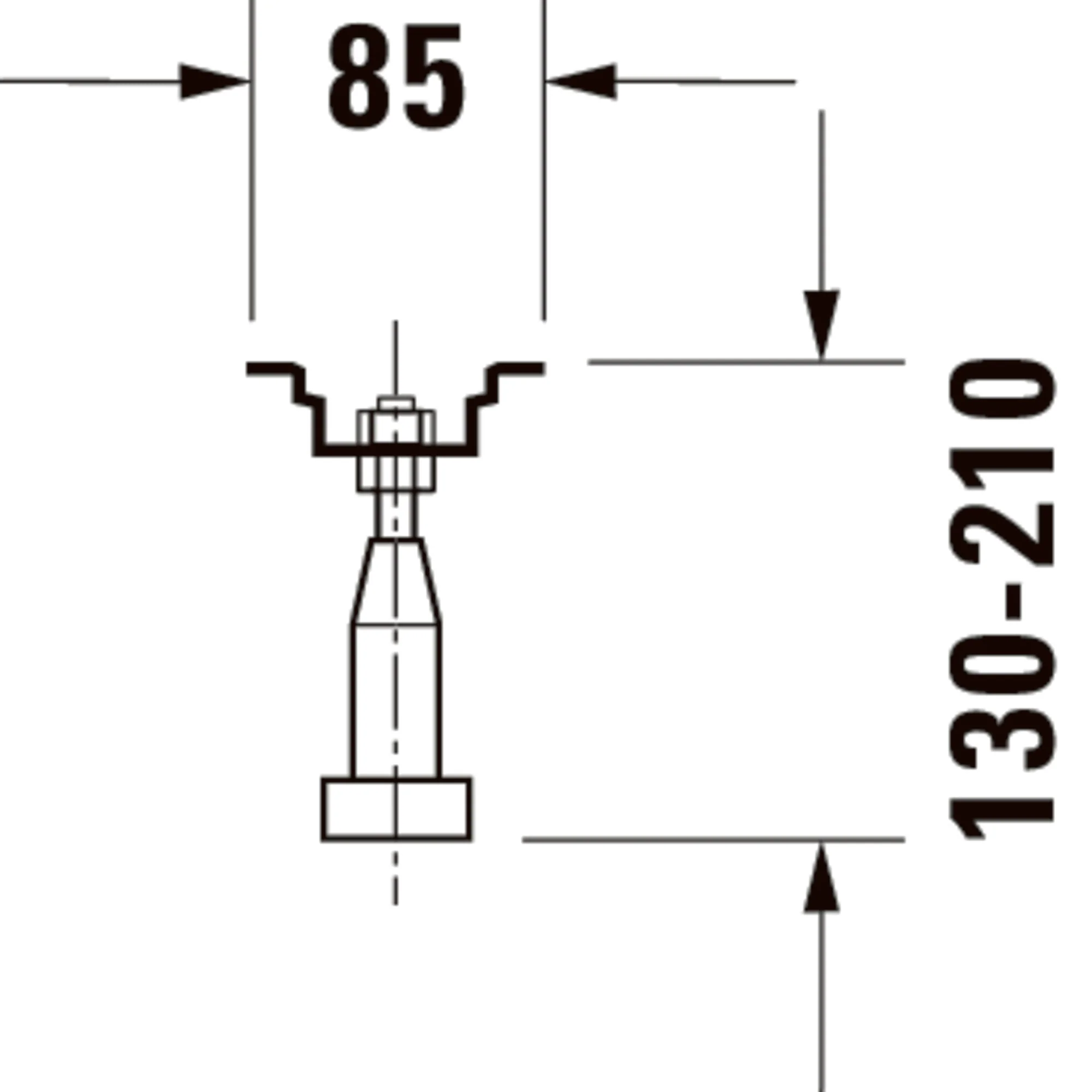 Duravit Universal piedestal - 2 delar - Image 2