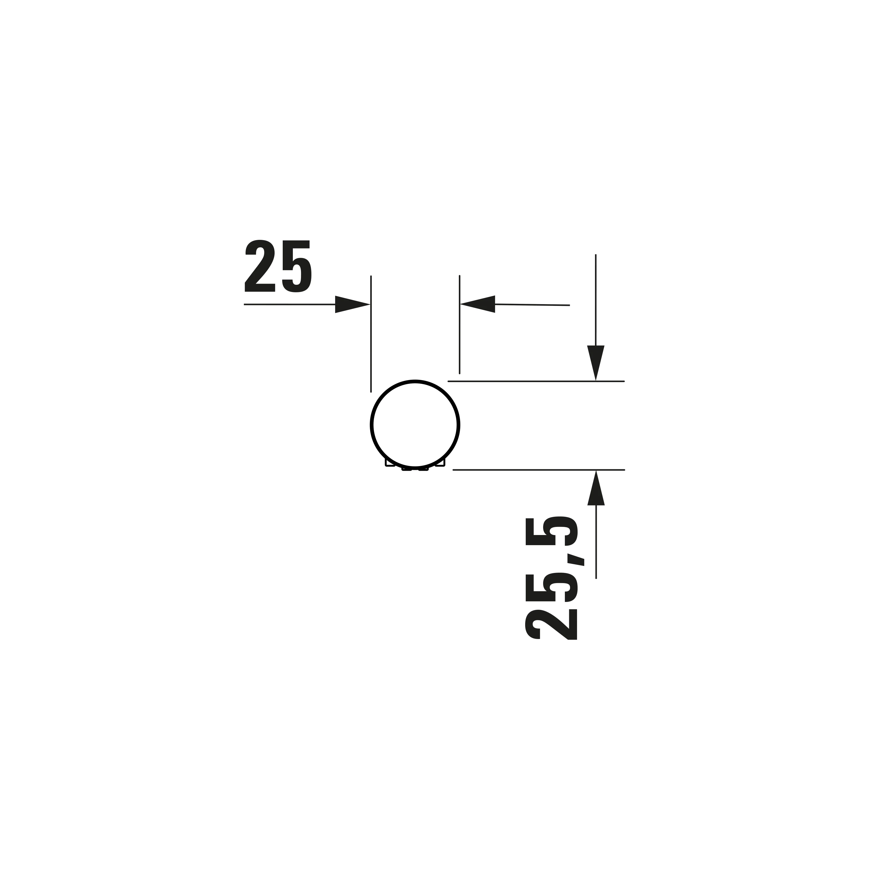 Duravit Universal rund stavhanddusch - Image 6