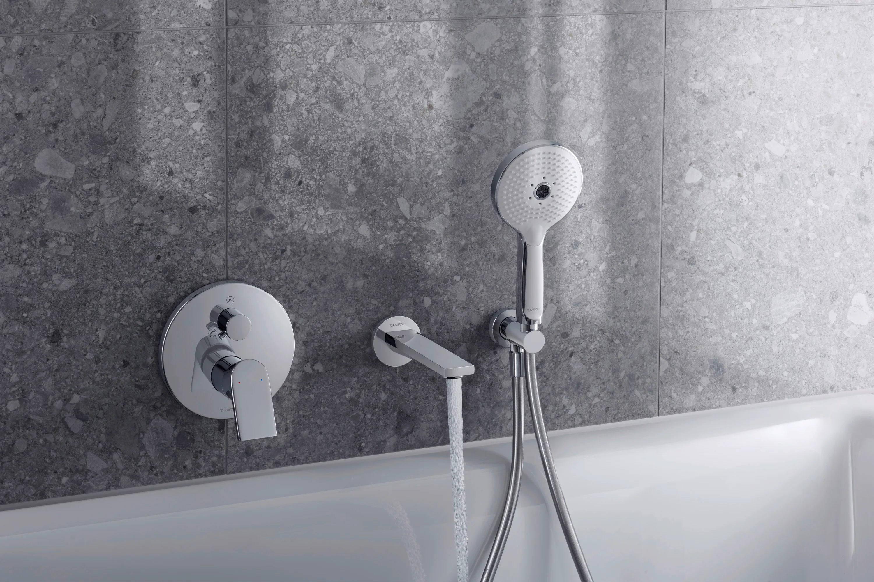 Duravit Universal vägganslutning med duschhållare - Image 2