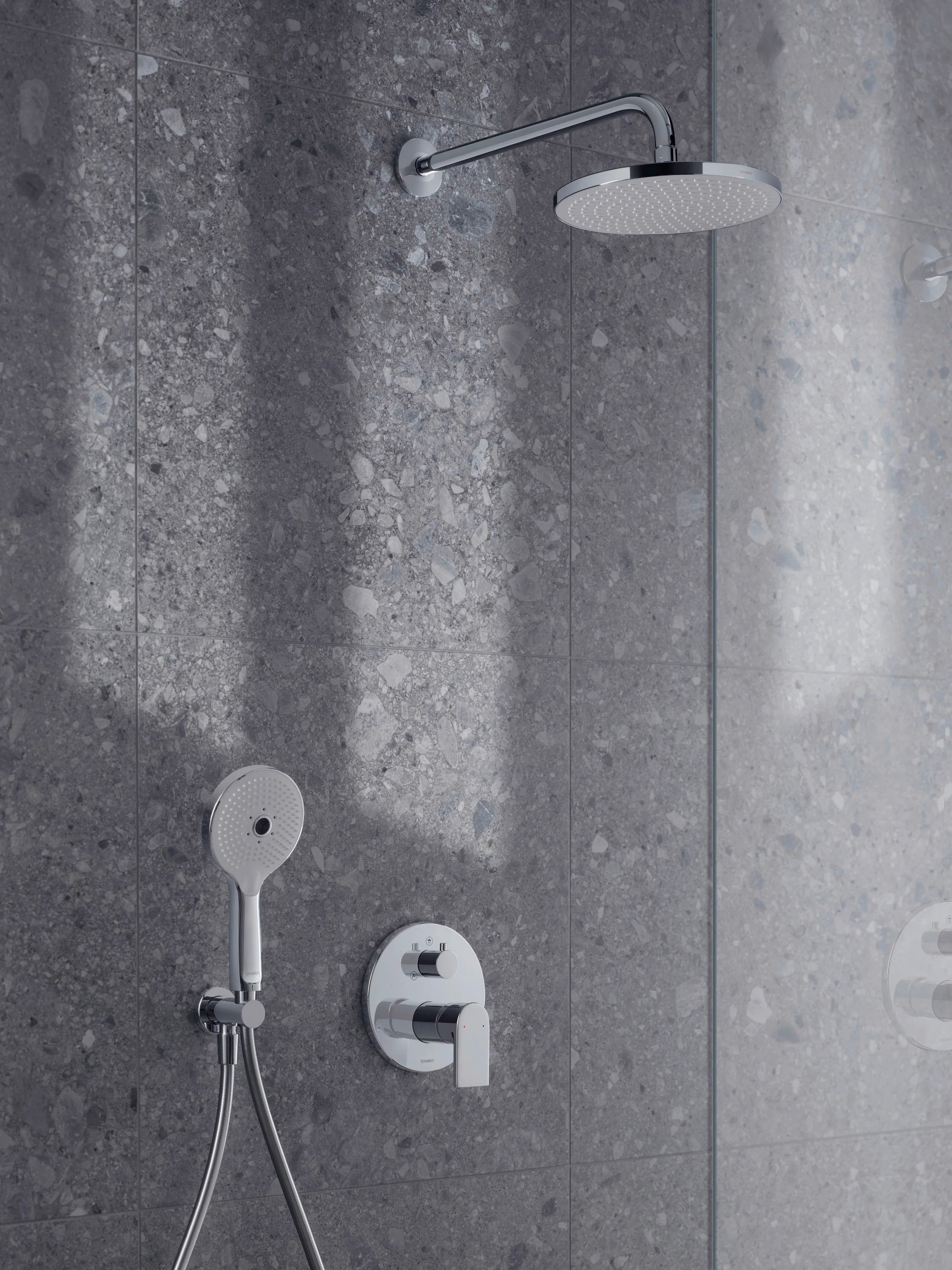 Duravit Universal vägganslutning med duschhållare - Image 3