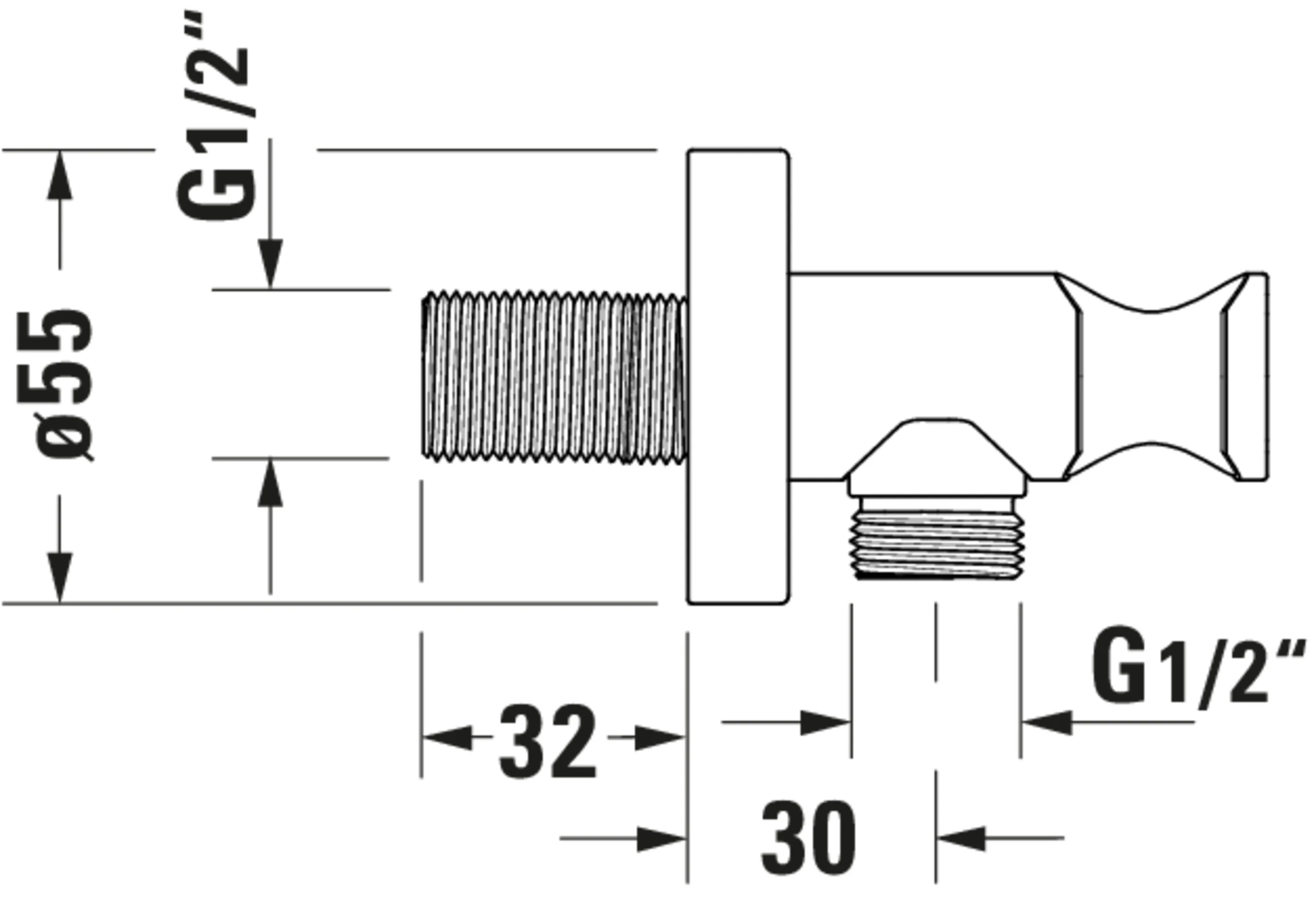 Duravit inbyggt duschsystem med termostat och takdusch - Image 52