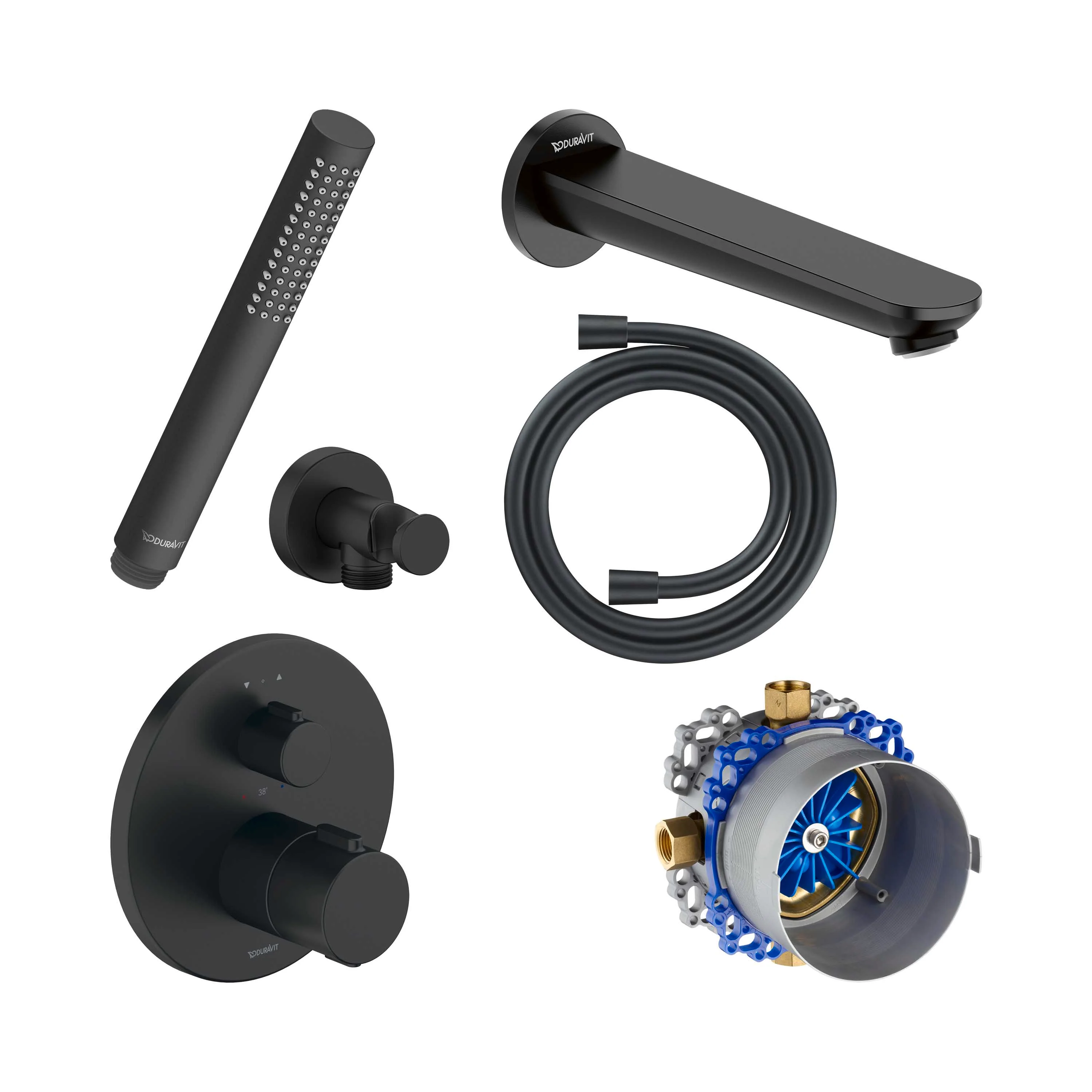 Duravit badkarsarmatur med termostat - Image 10