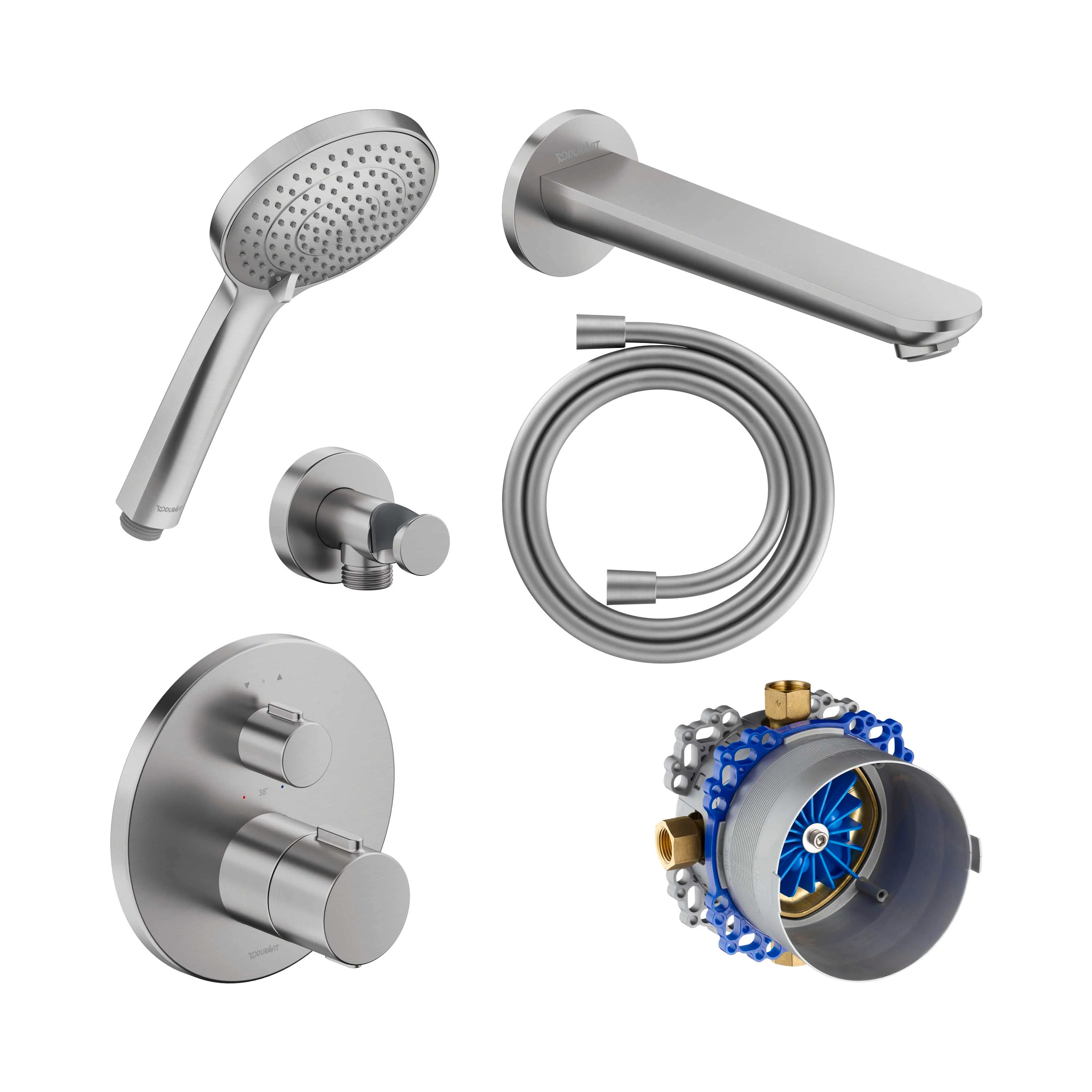 Duravit badkarsarmatur med termostat - Image 17
