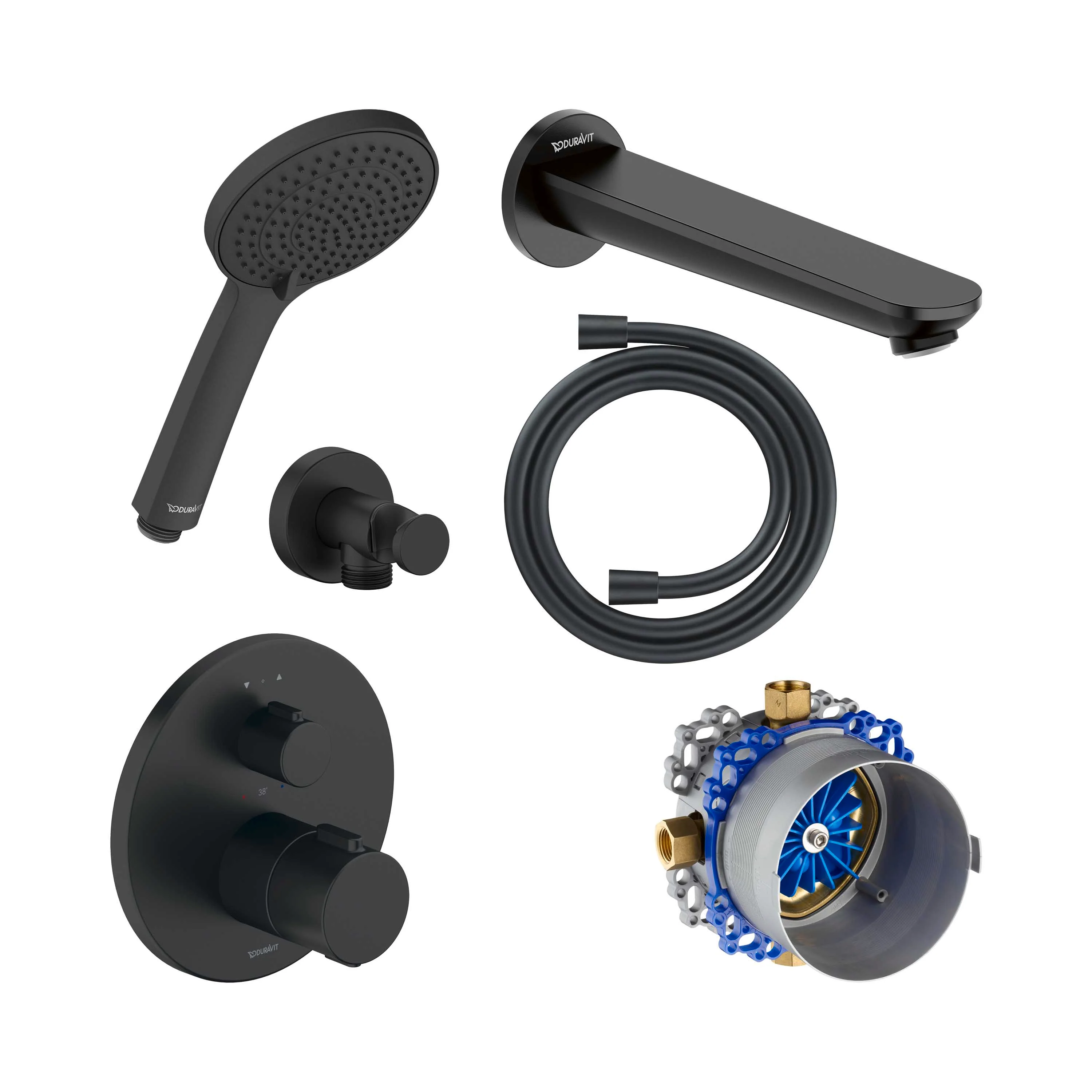 Duravit badkarsarmatur med termostat - Image 9