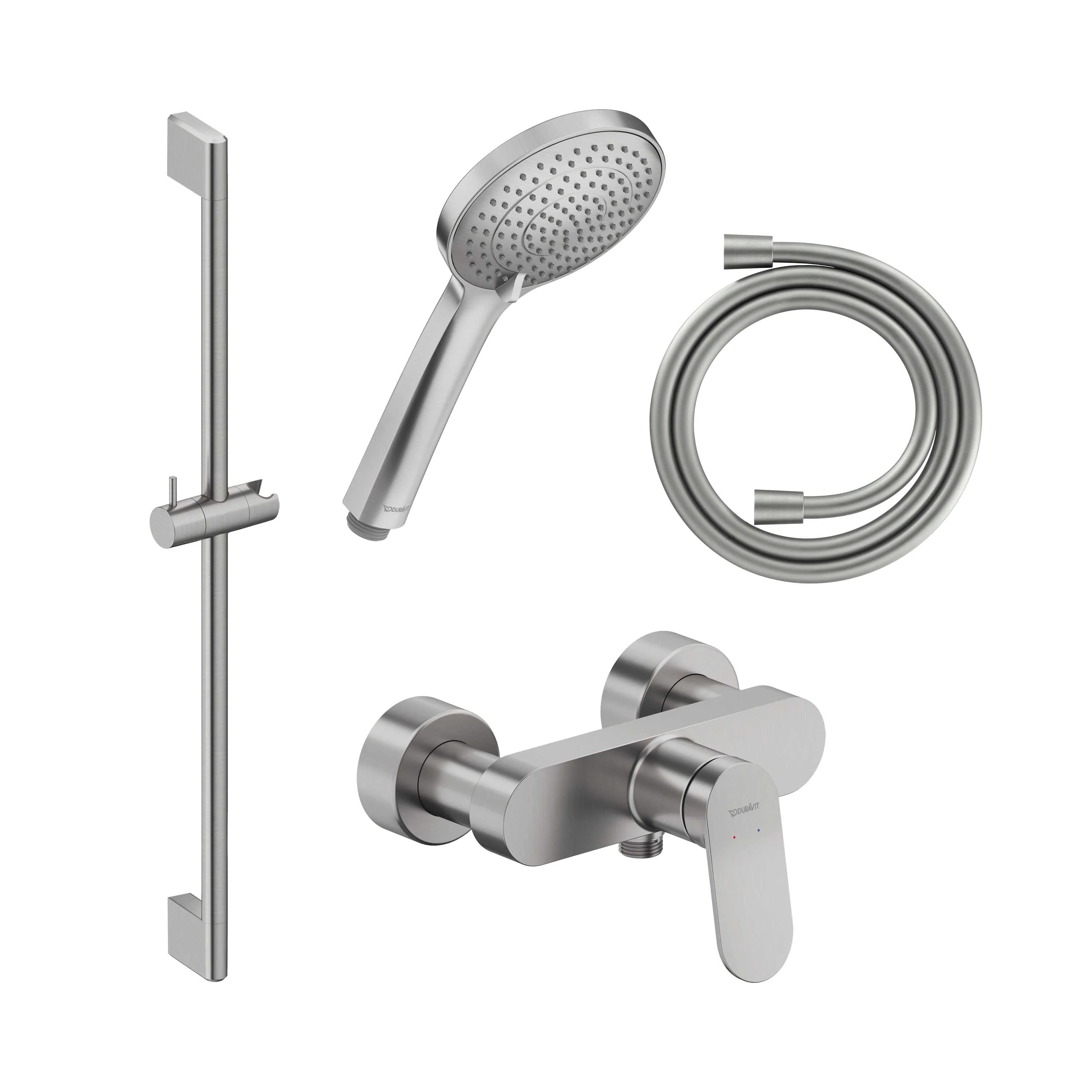 Duravit Wave utanpåliggande duschblandare med ettgrepps duschblandare - Image 11
