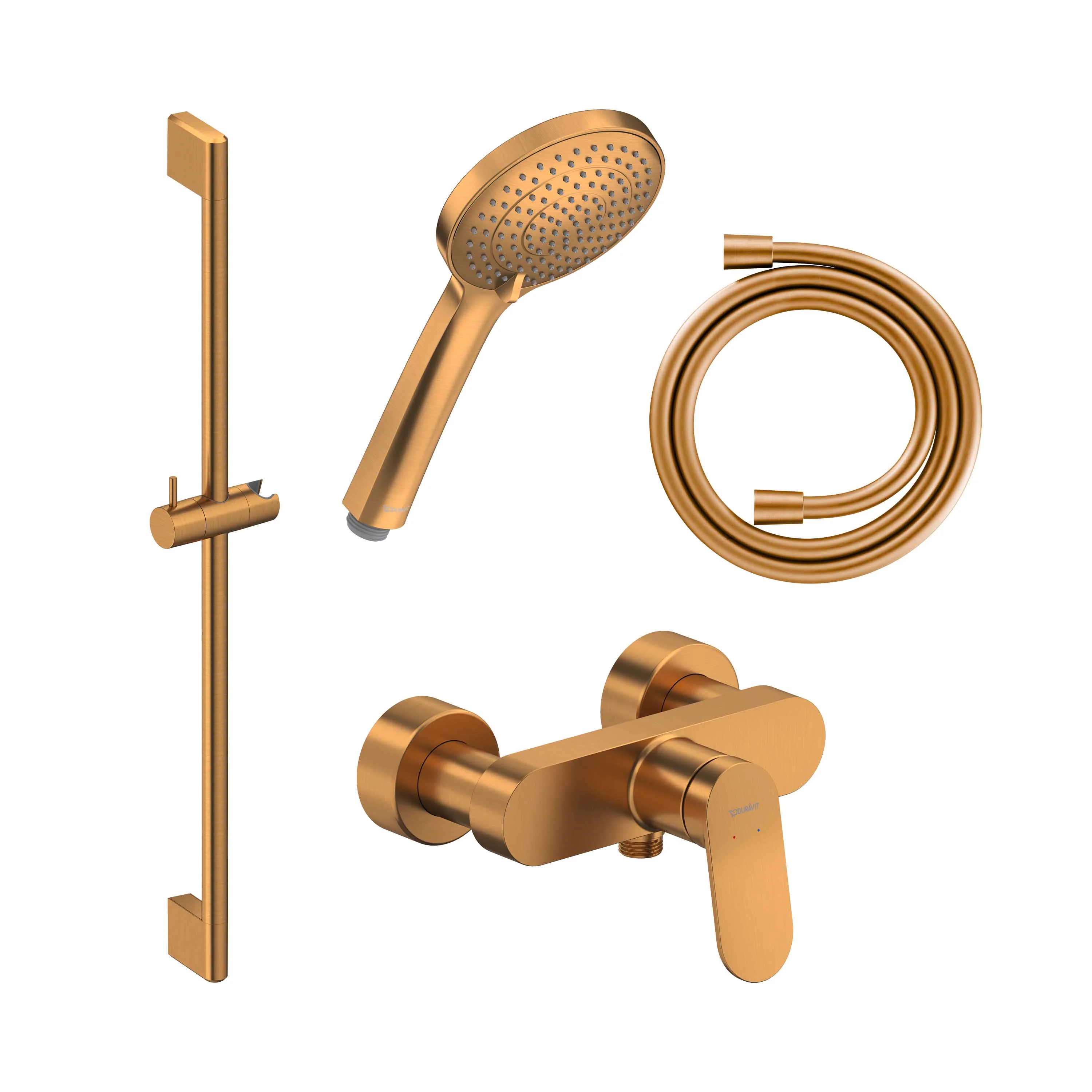Duravit Wave utanpåliggande duschblandare med ettgrepps duschblandare - Image 16