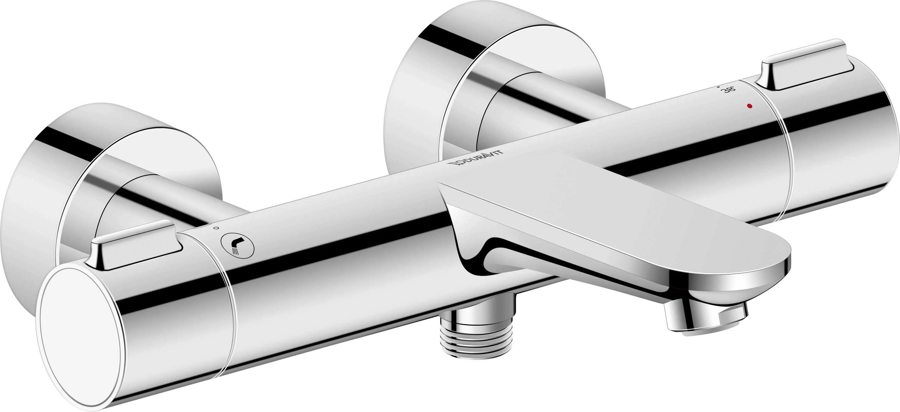 Duravit Wave badkarsarmatur med termostat - Image 3