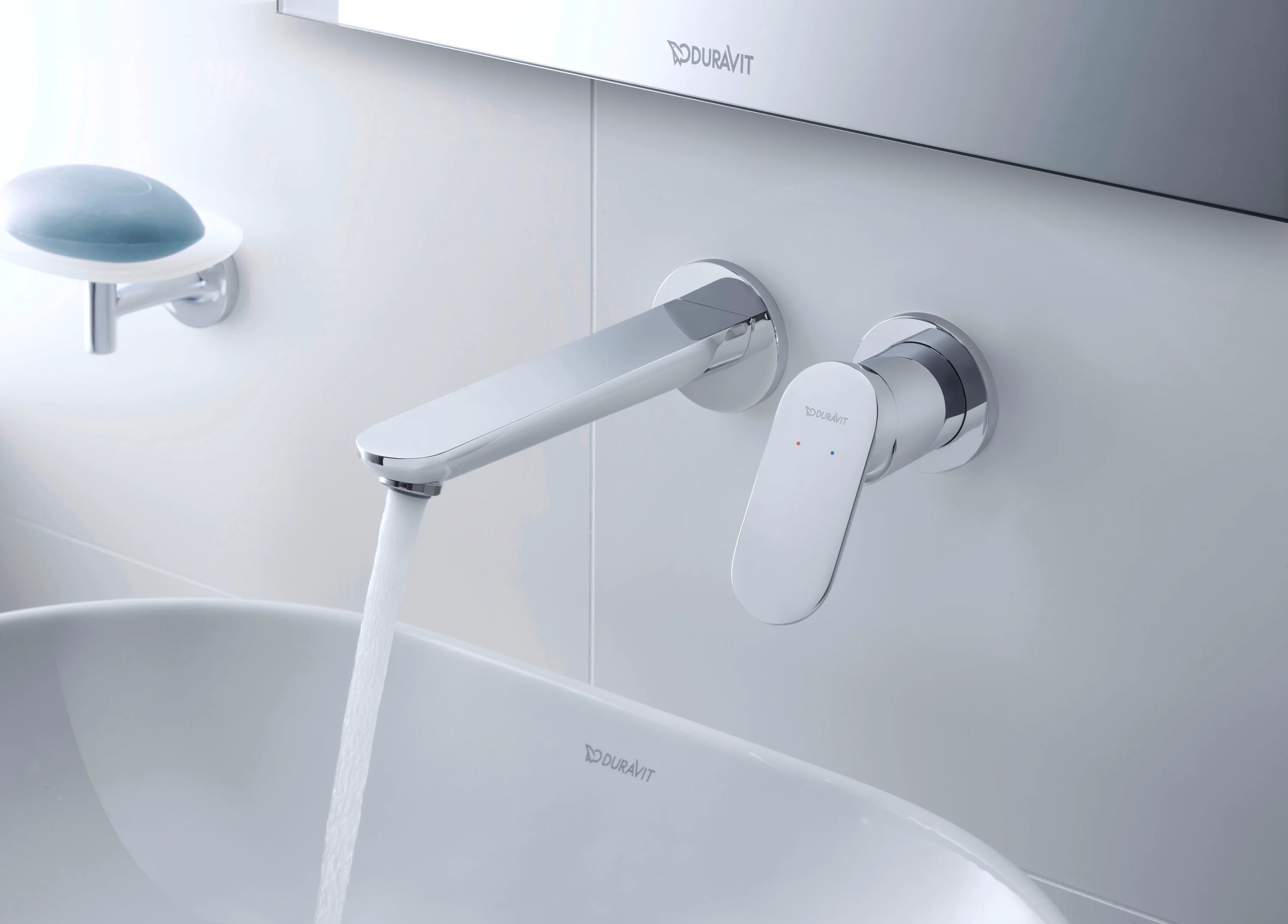 Duravit Wave ettgrepps tvättställsblandare för inbyggnad - Image 3