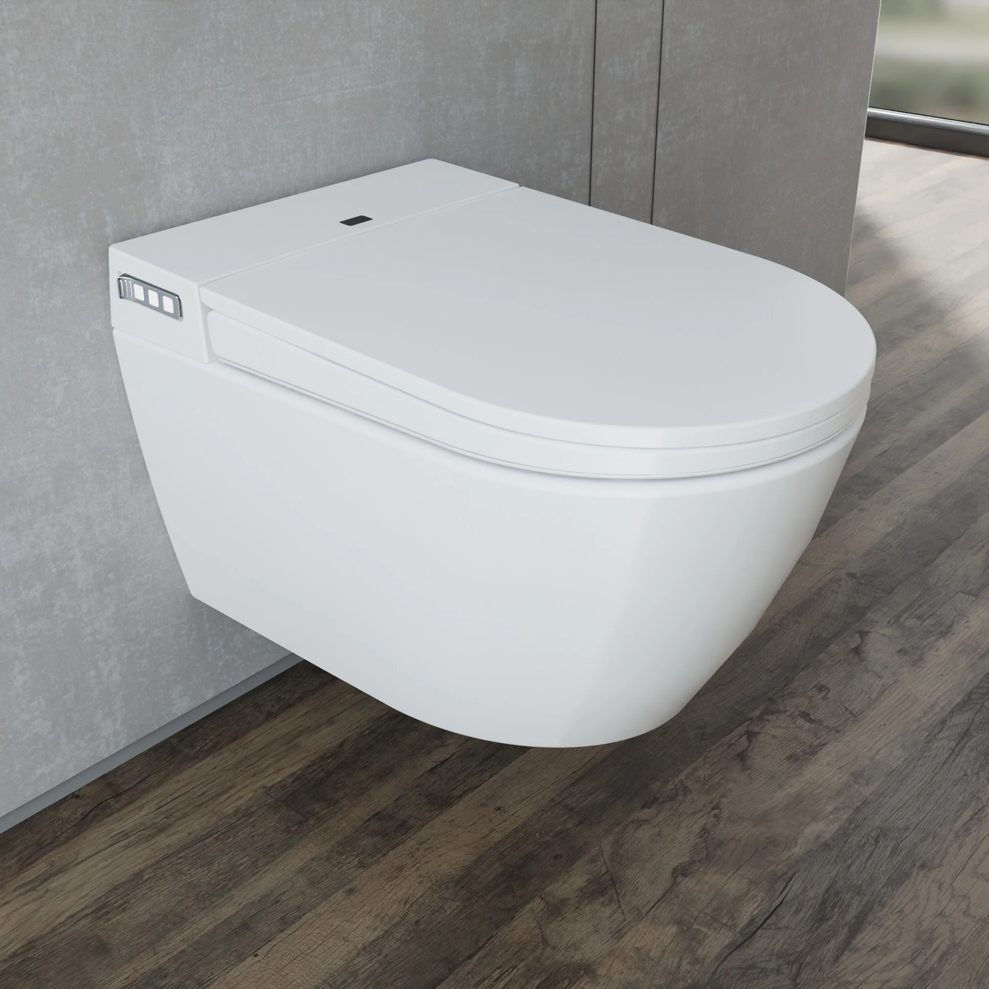 Dusch toalett 540 PRO Vit - Image 2