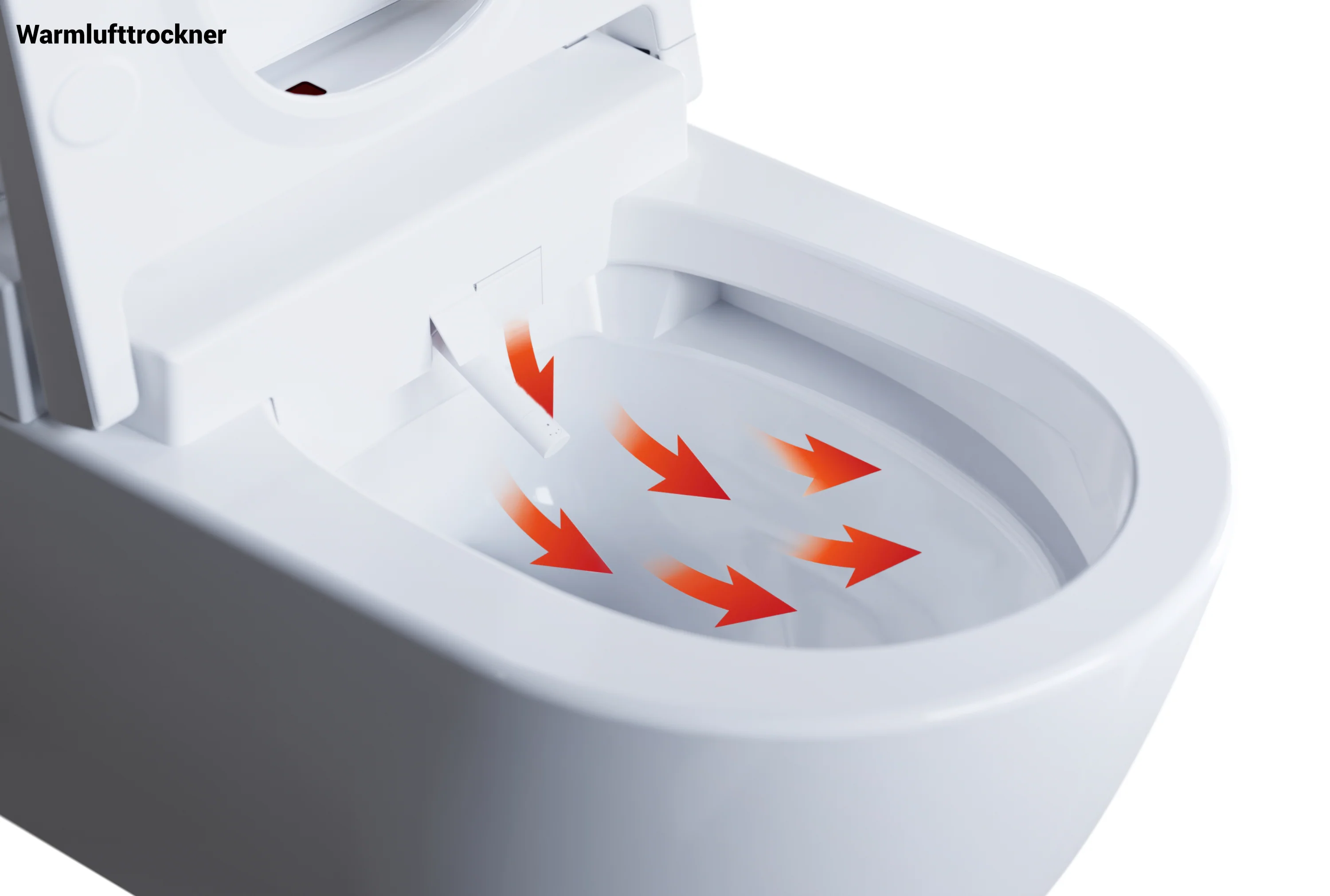 Dusch toalett 540 PRO Vit - Image 9