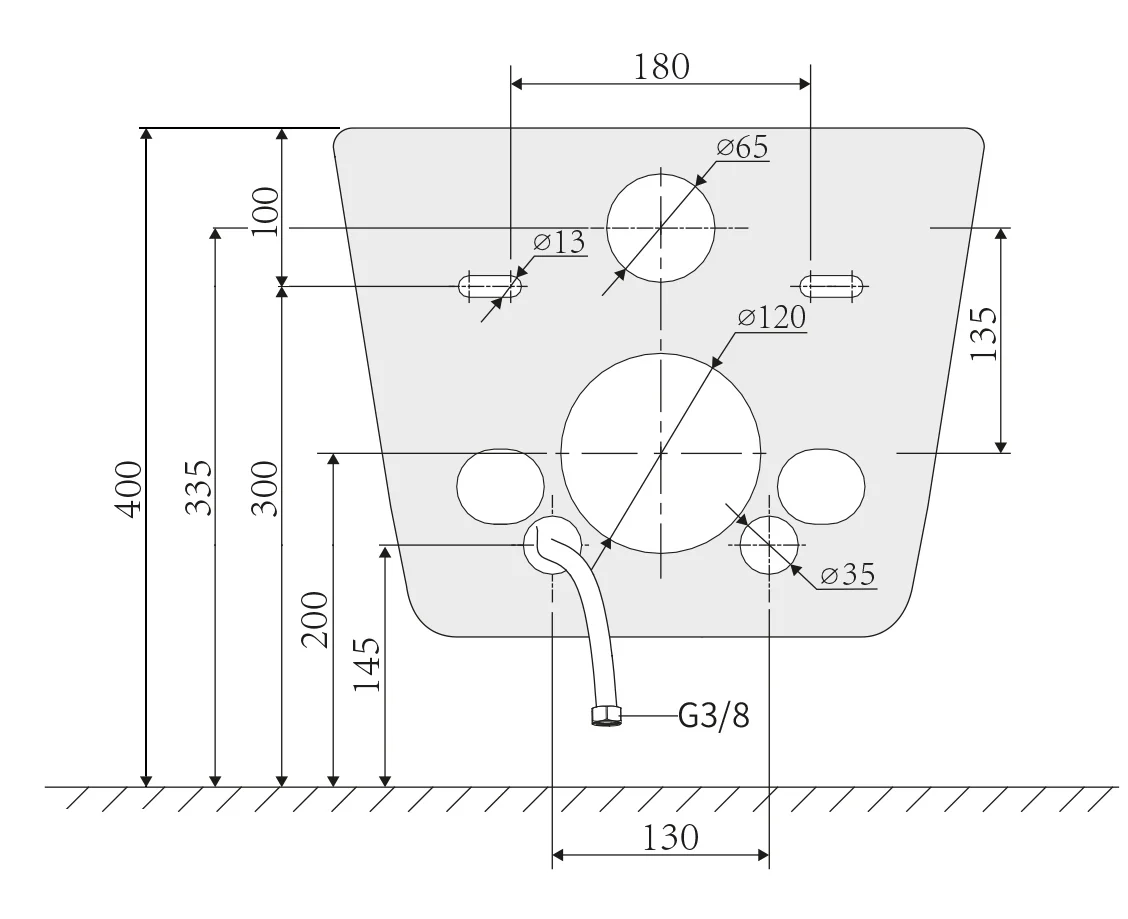 Dusch-WC komplettset 540 PRO med Geberit Duofix förväggselement - Image 23