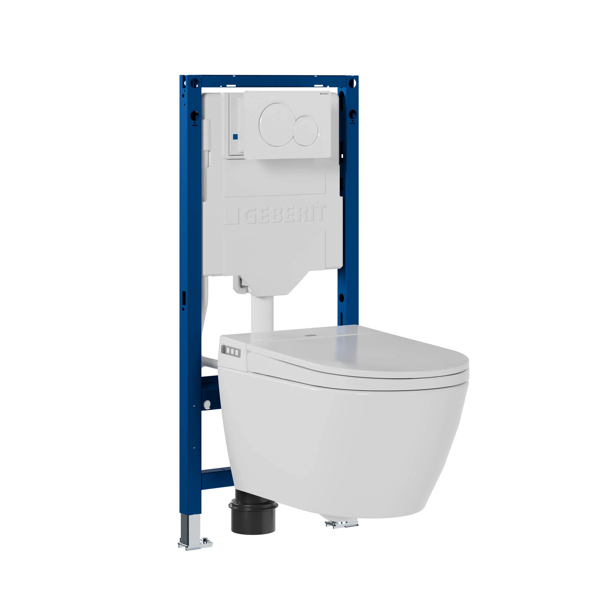Dusch-WC komplettset 540 PRO med Geberit Duofix förväggselement - Image 3