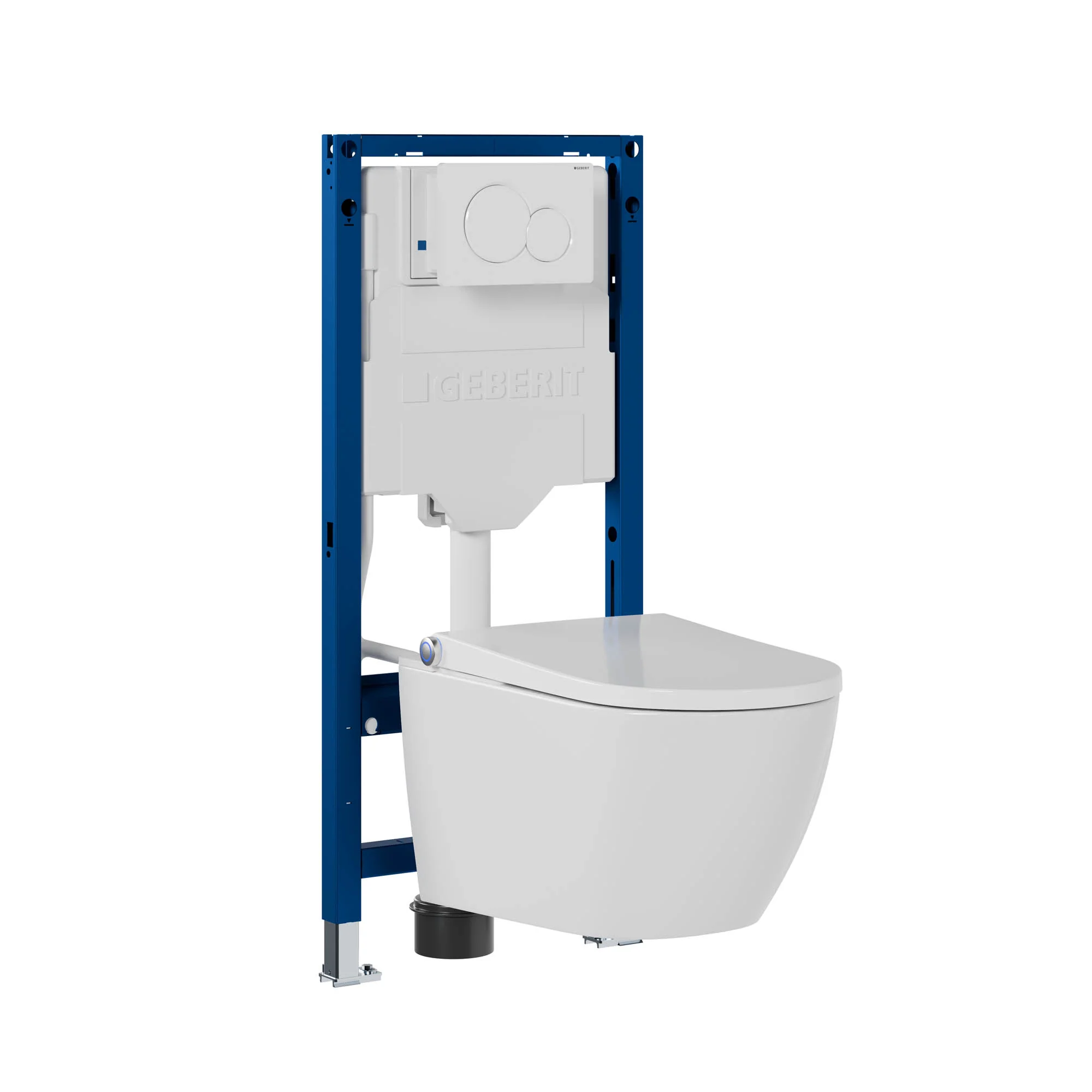 Dusch-WC komplettset Basic 1102 med Geberit Duofix förväggselement - Image 3