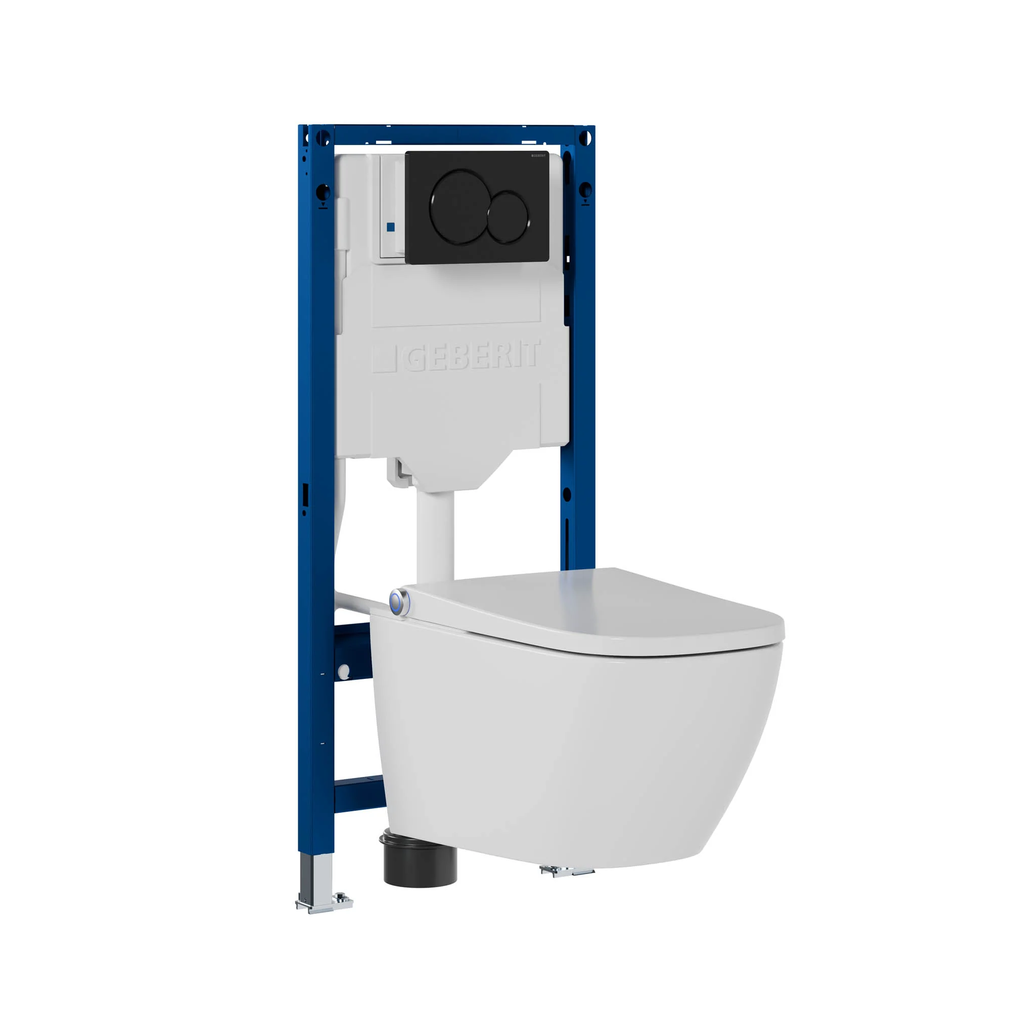 Dusch-WC Komplettset Basic 1104 med Geberit Duofix förväggselement - Image 4