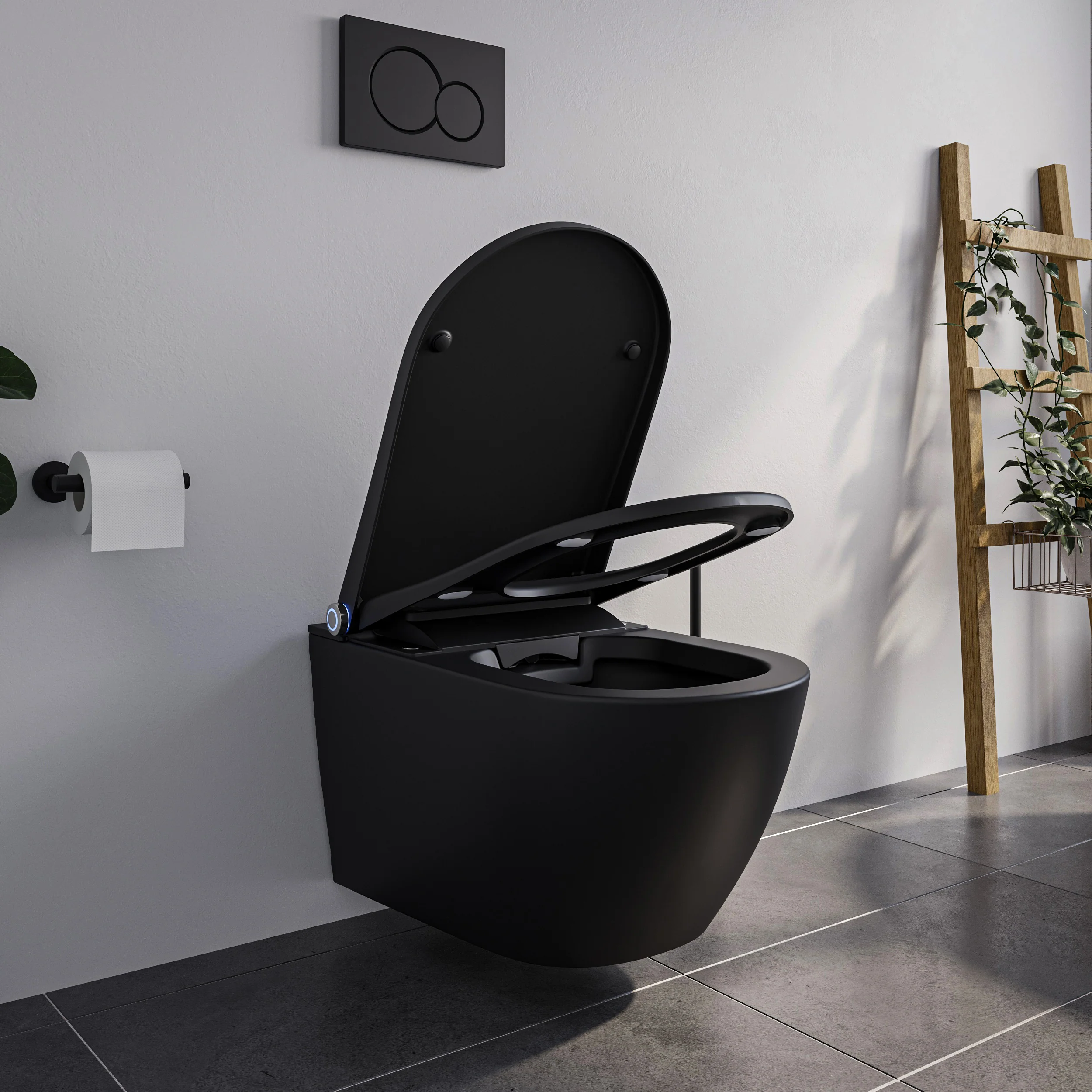 Dusch-WC komplett set PREMIUM 1102 med Geberit Duofix förväggselement - Image 9