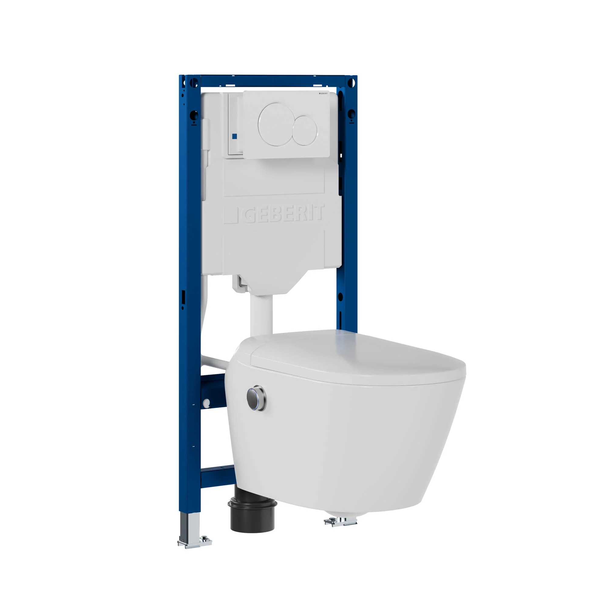 Dusch-WC komplett set T640 PRO med Geberit Duofix för väggmontering - Image 3