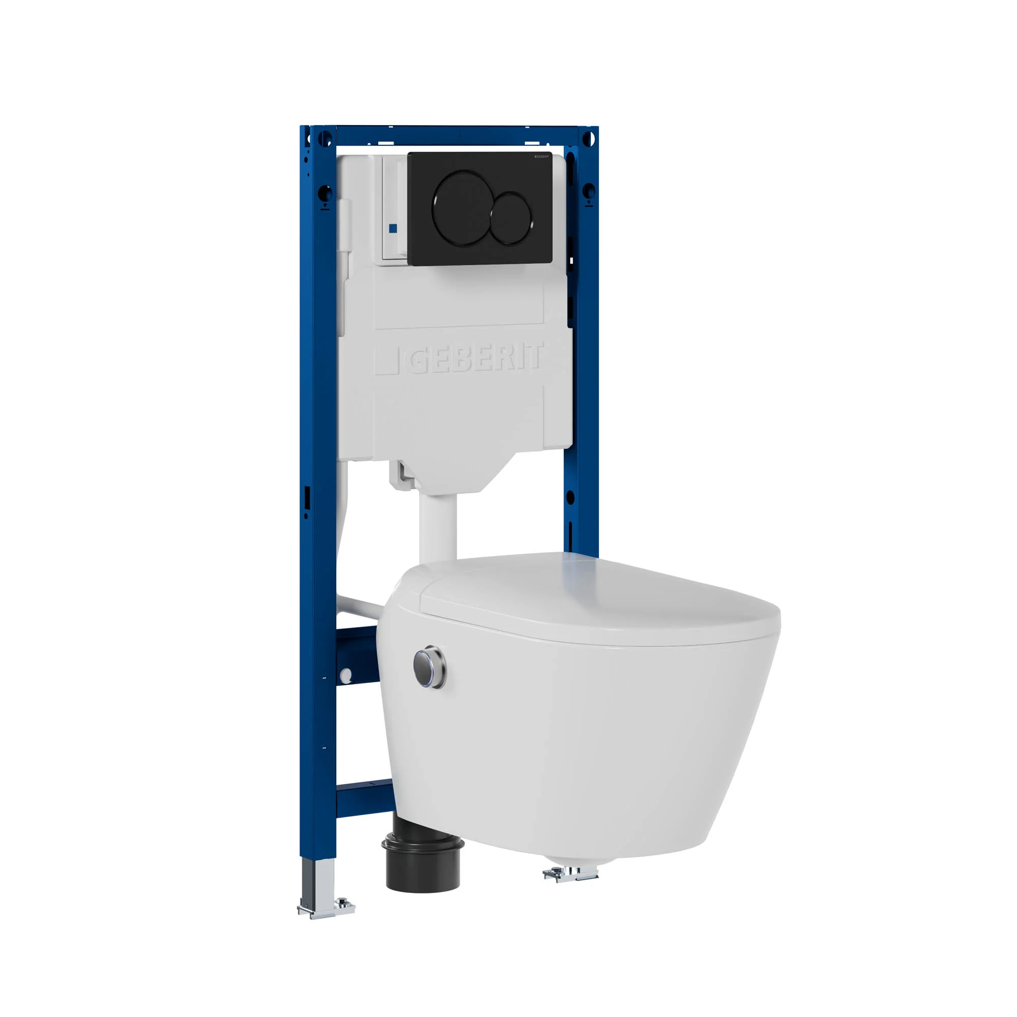 Dusch-WC komplett set T640 PRO med Geberit Duofix för väggmontering - Image 4