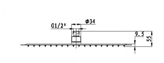 Duschset, duschpelare med termostat SEDAL 8921B BASIC - Image 7