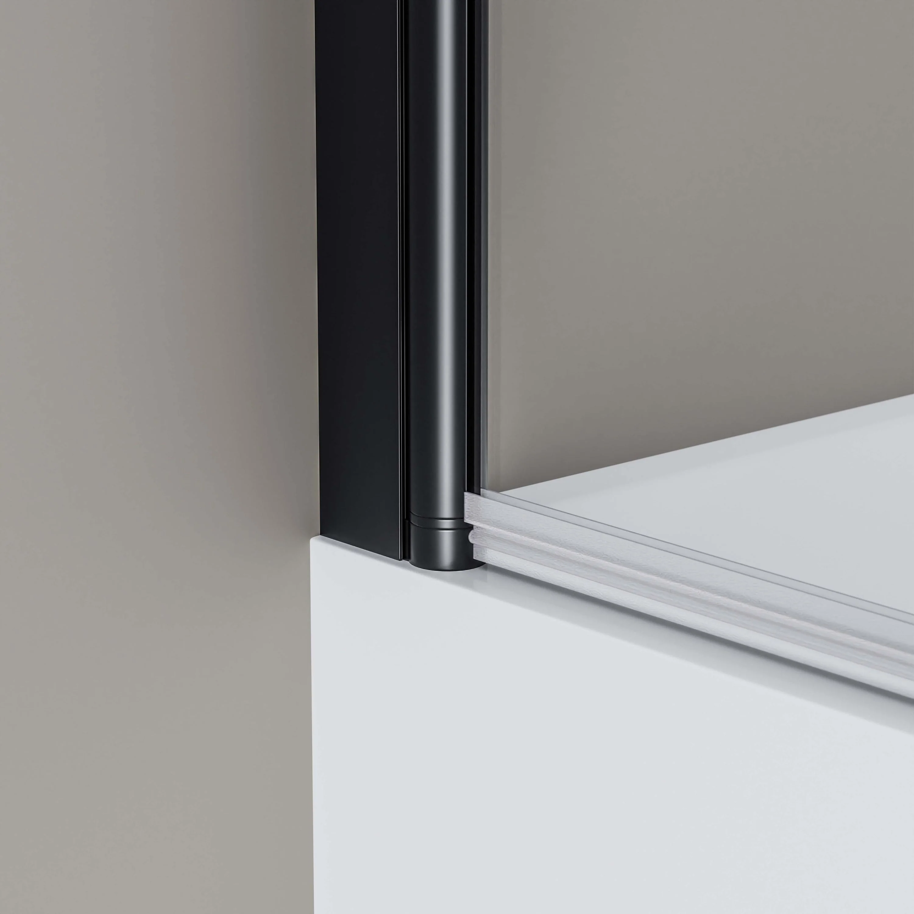 Duschskåp Nano realglas 6mm NT209 - 120 x 140 cm - profilfärg valbar - Image 3
